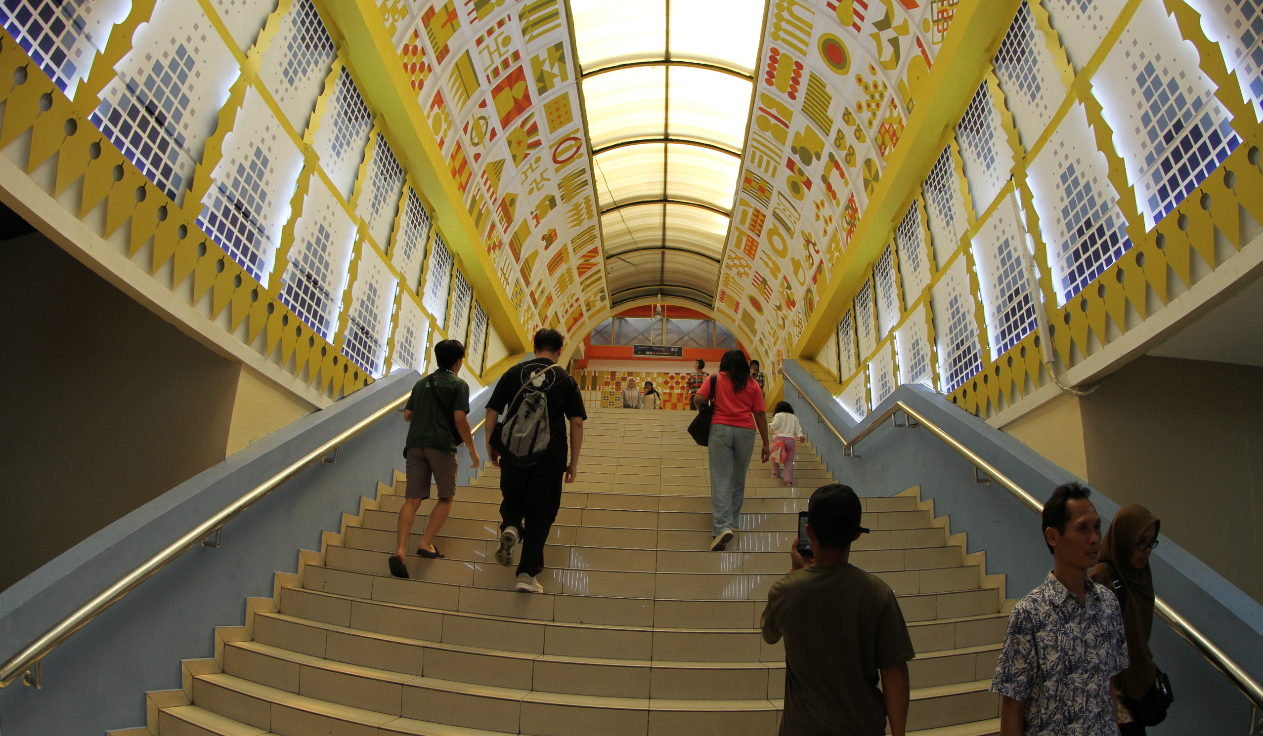 Kawasan Blok M Hub di Jakarta. (Agus Priatna/SinPo.id)