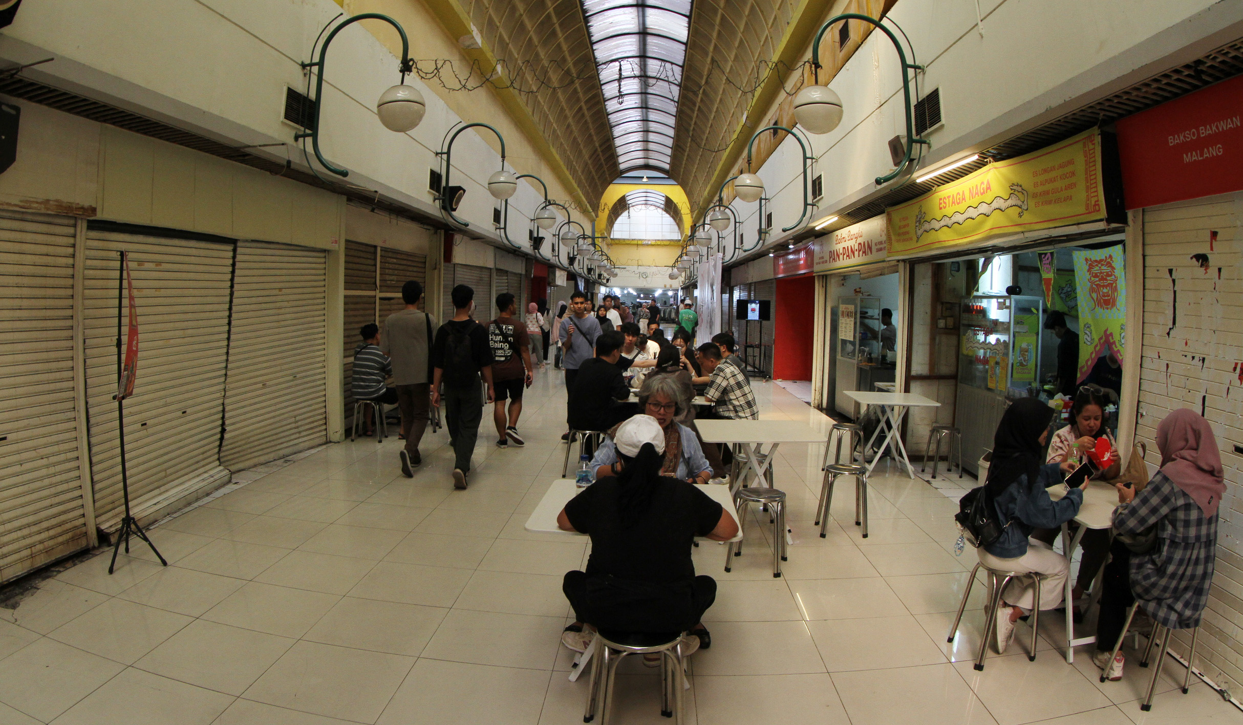 Kawasan Blok M Hub di Jakarta. (Agus Priatna/SinPo.id)