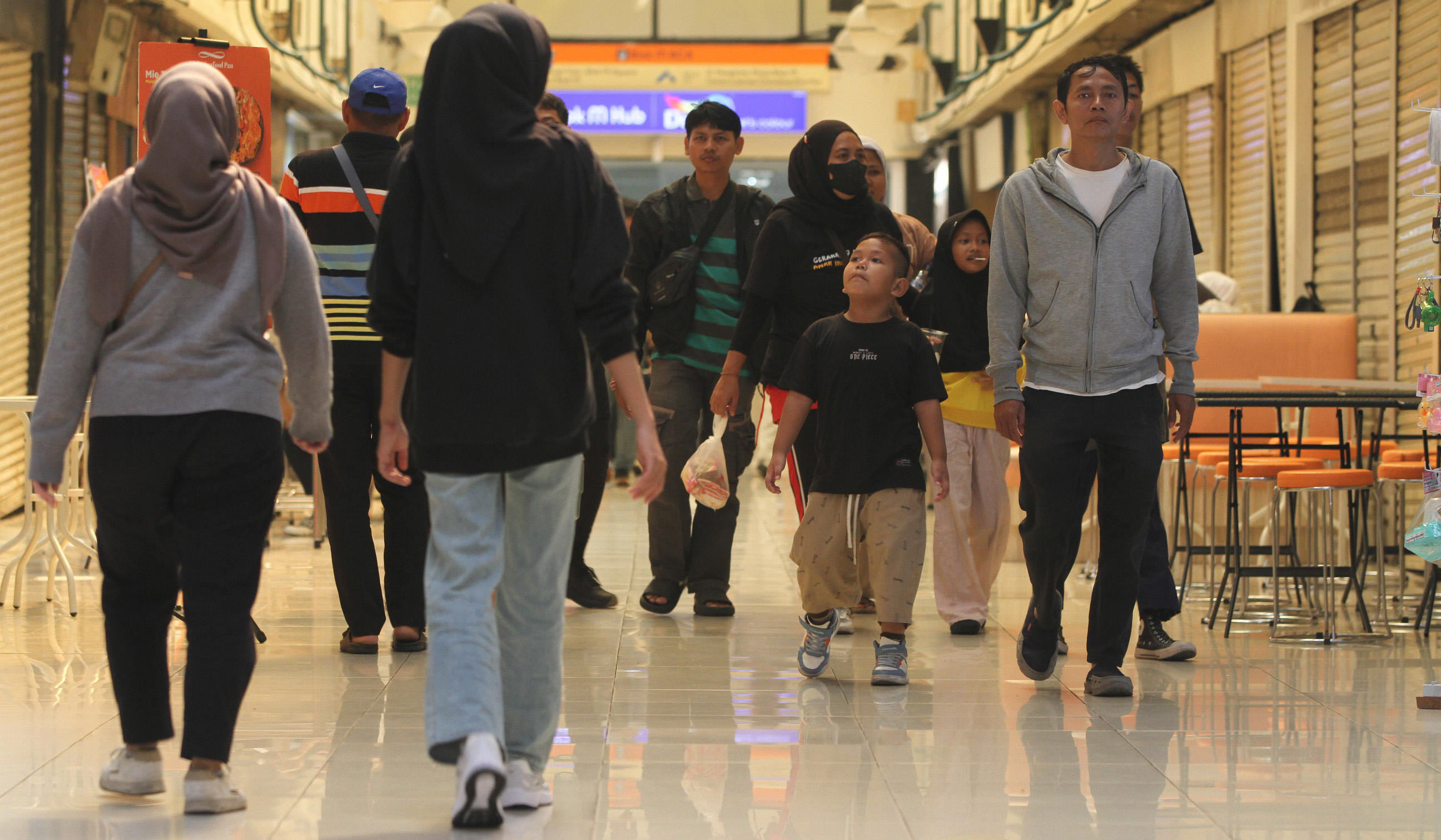 Kawasan Blok M Hub di Jakarta. (Agus Priatna/SinPo.id)