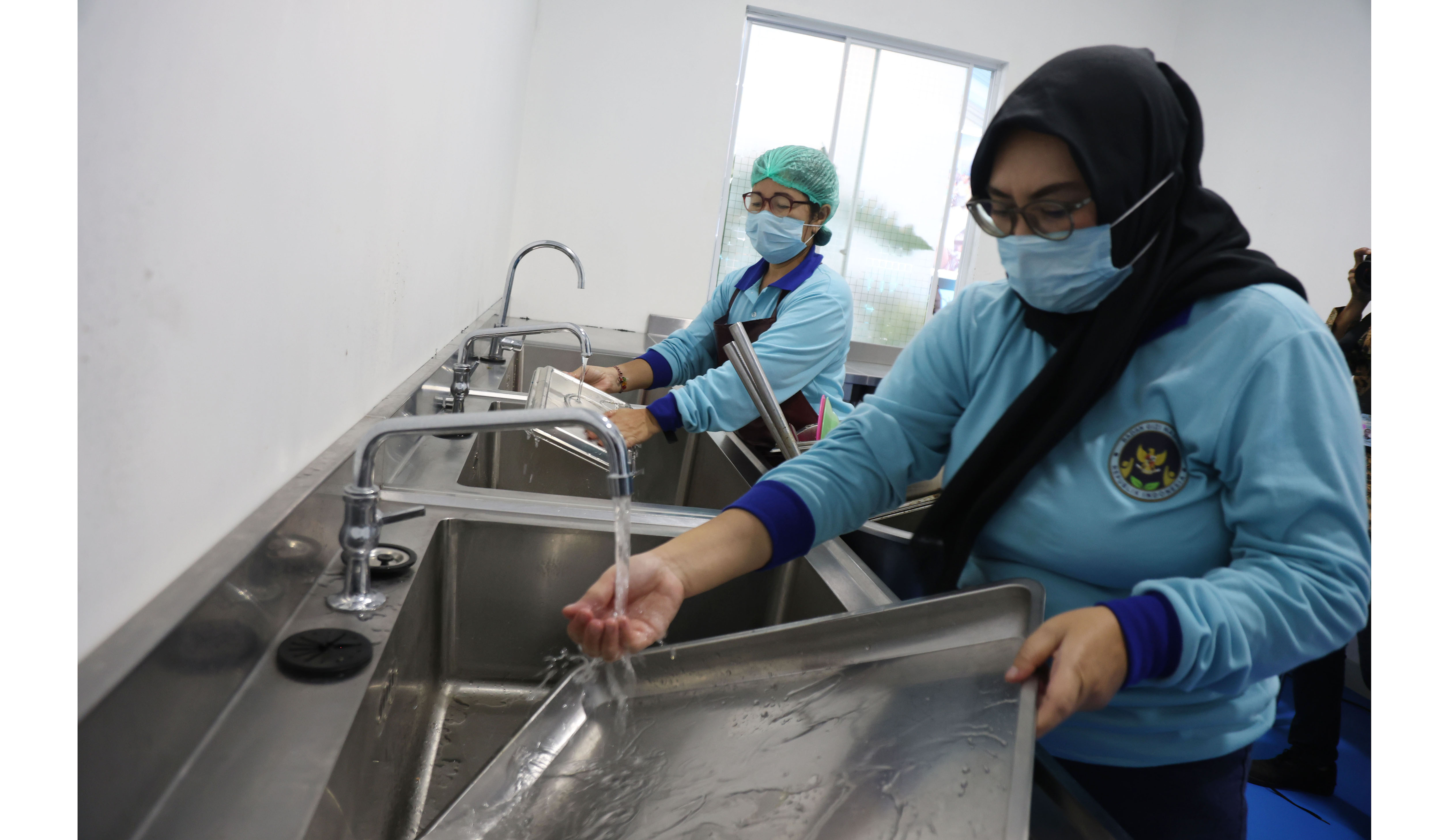 Fasilitas SPPG Polri di Palmerah. (Agus Priatna/SinPo.id)