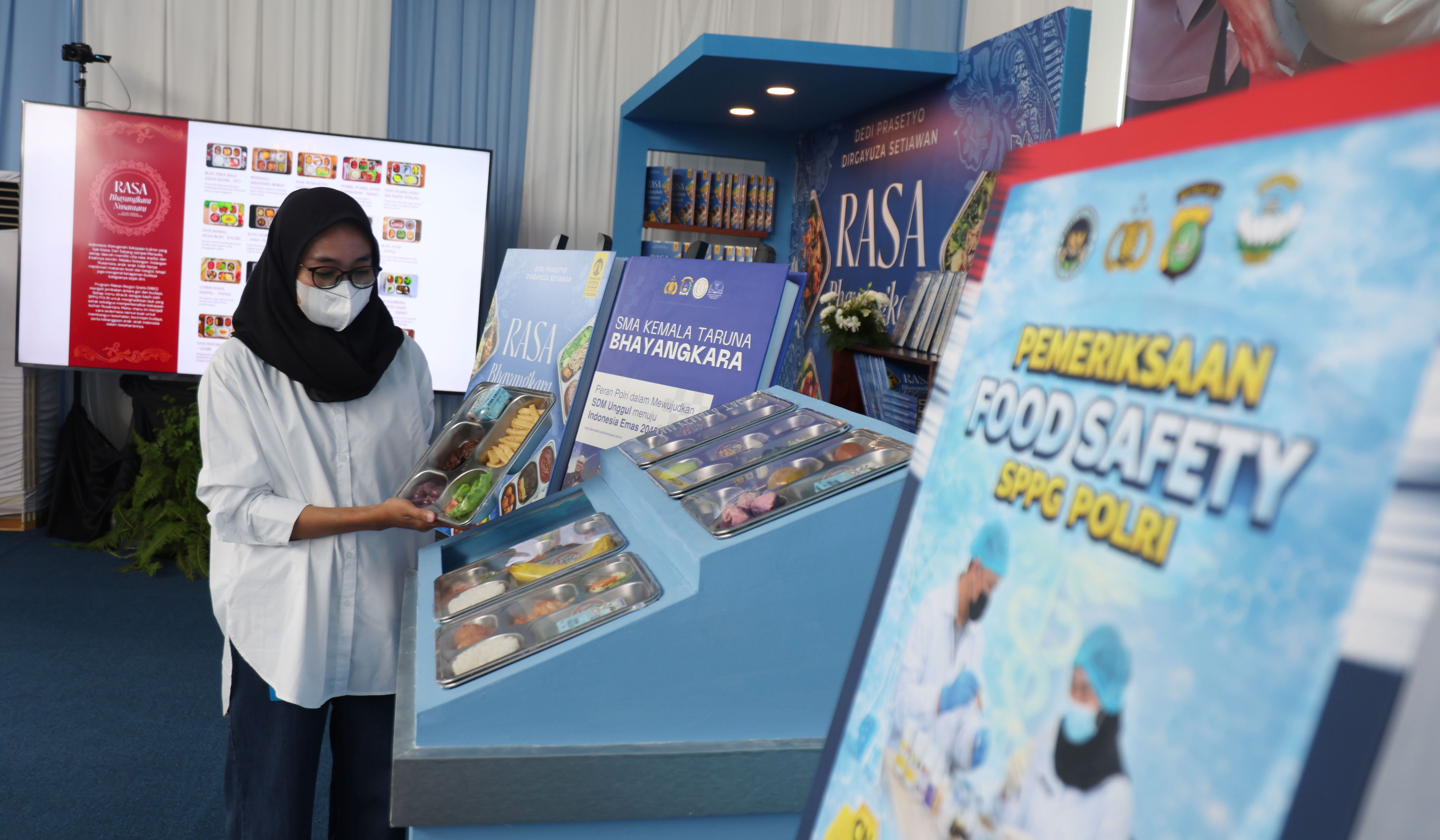 Fasilitas SPPG Polri di Palmerah. (Agus Priatna/SinPo.id)