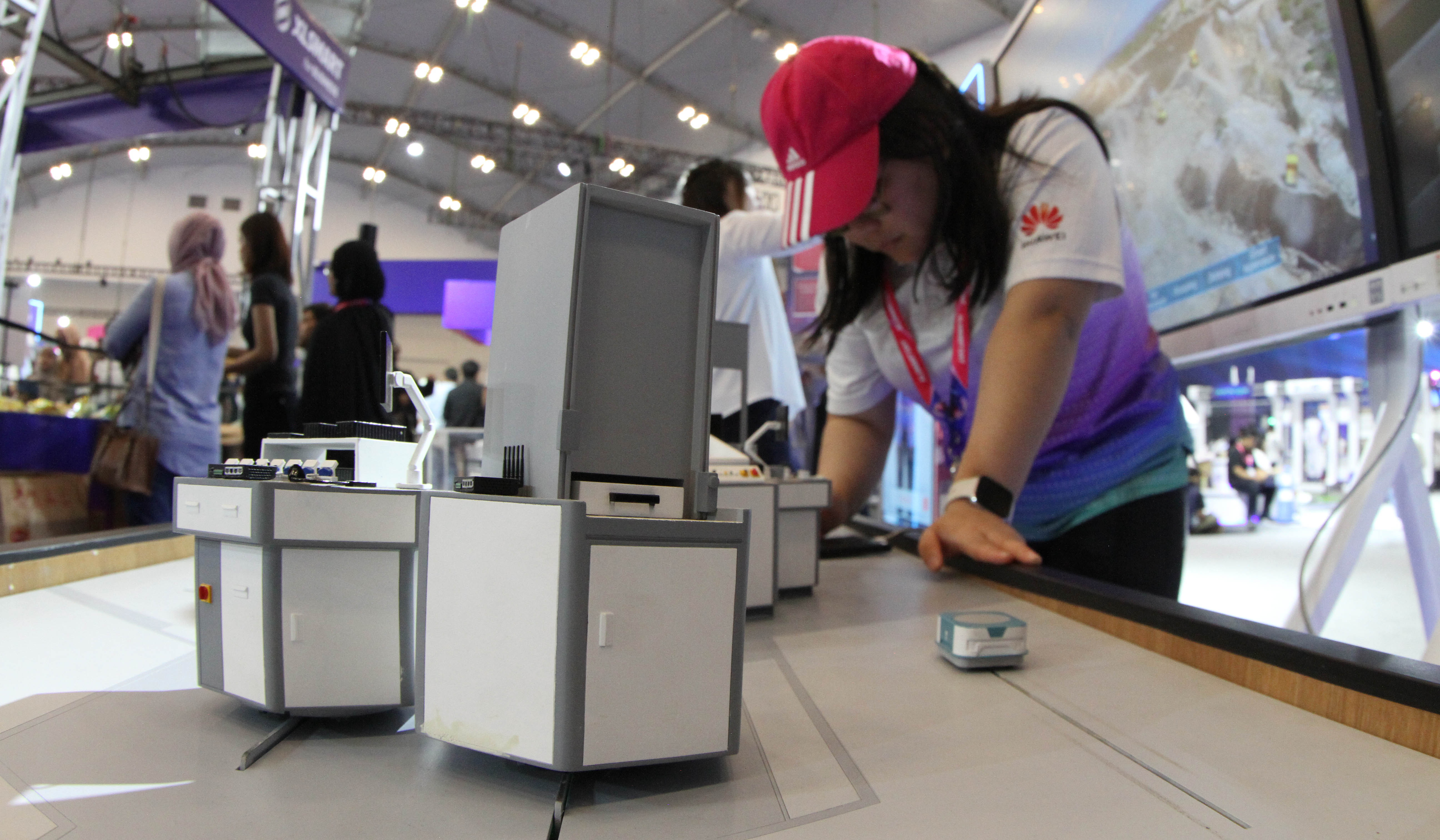 Perayaan ulang tahun perdana XLSmart. (Agus Priatna/SinPo.id)