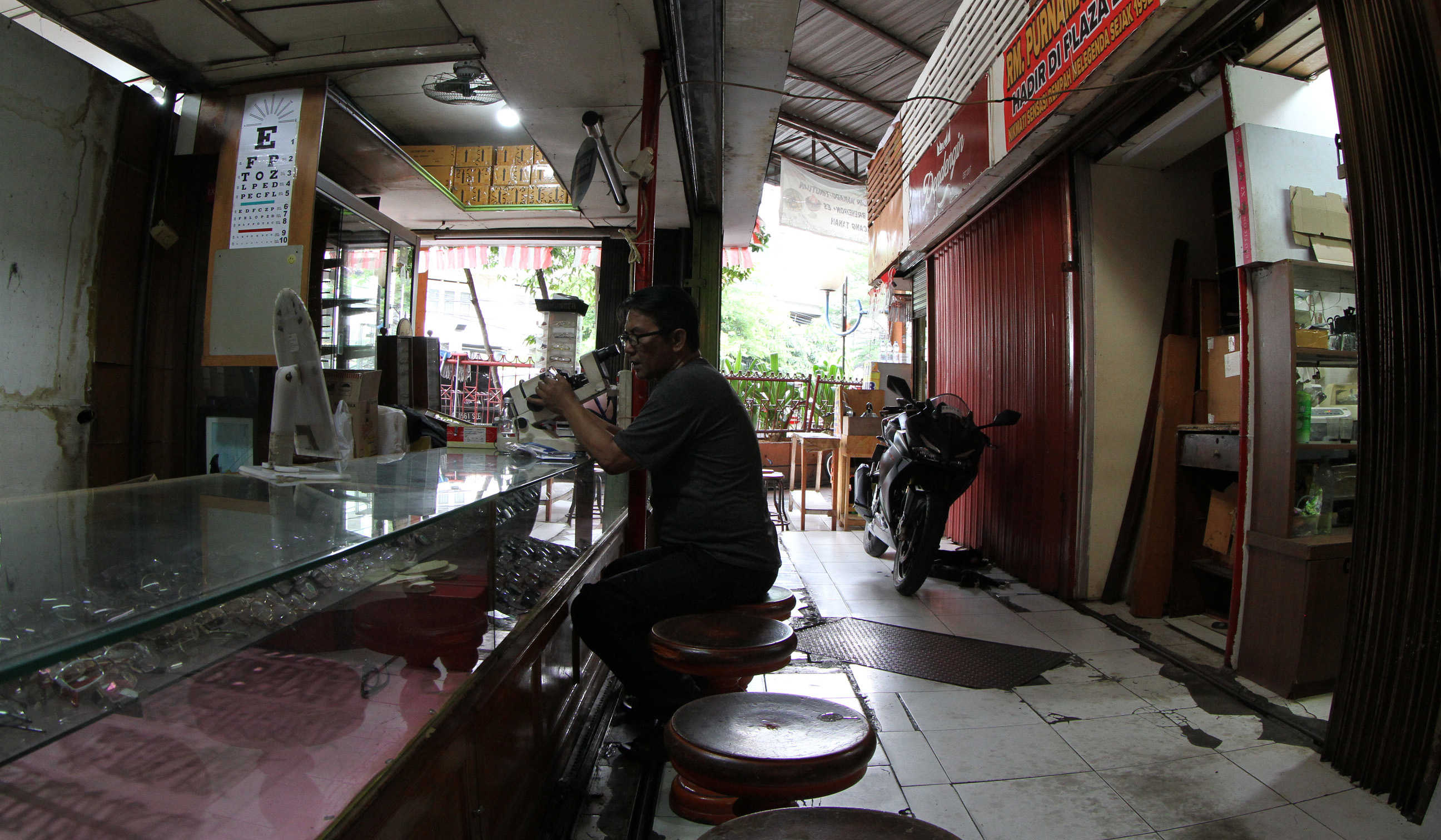 Kawasan Plaza 2 Blok M. (Agus Priatna/SinPo.id)