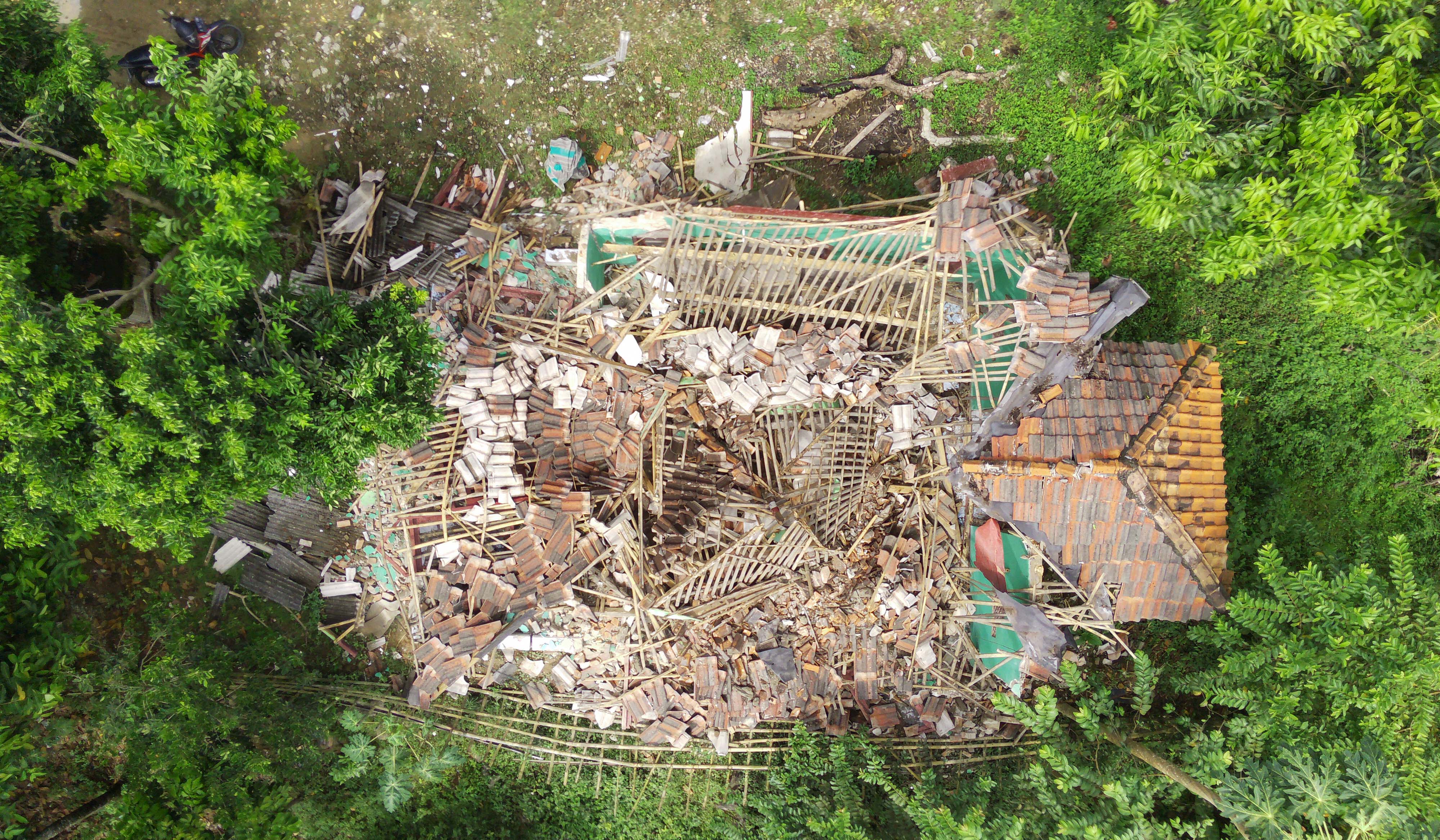 Gempa Bekasi. (Agus Priatna/SinPo.id)