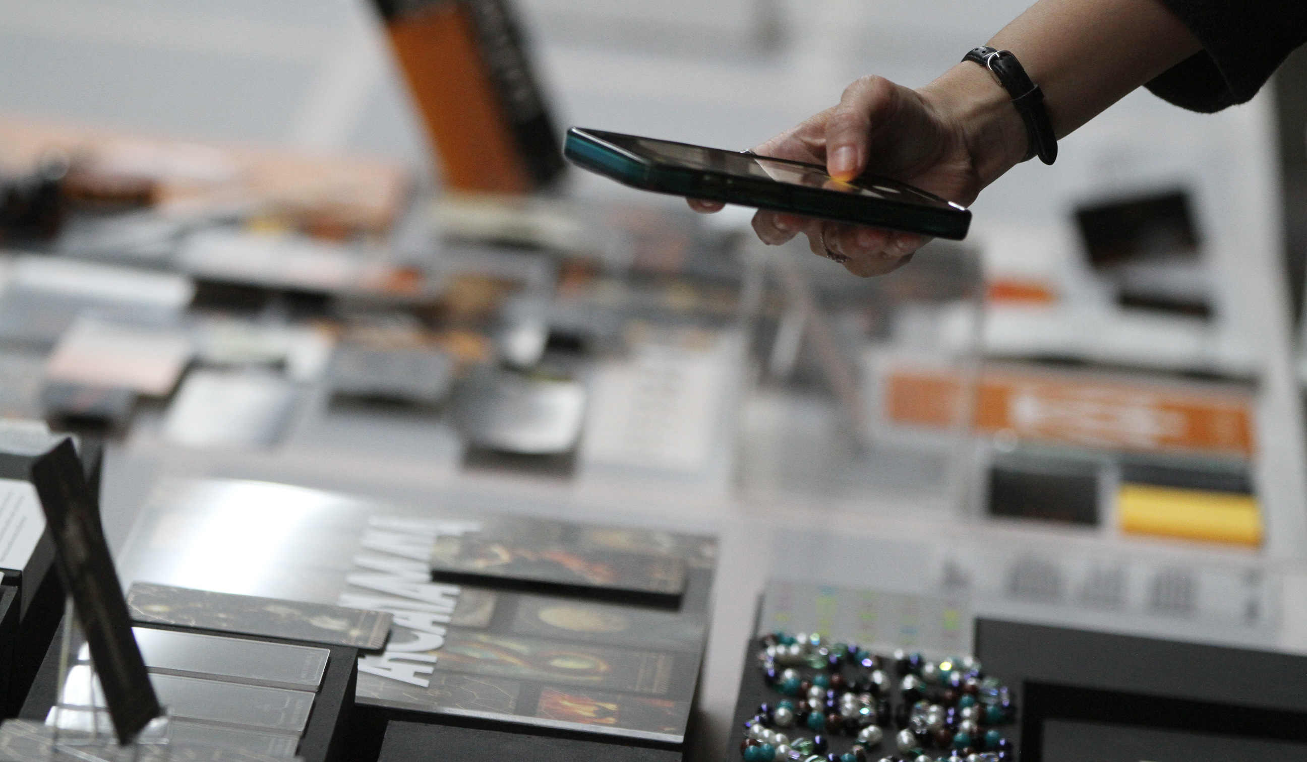 Pameran desain kreatif di TIM Jakarta. (Agus Priatna/SinPo.id)