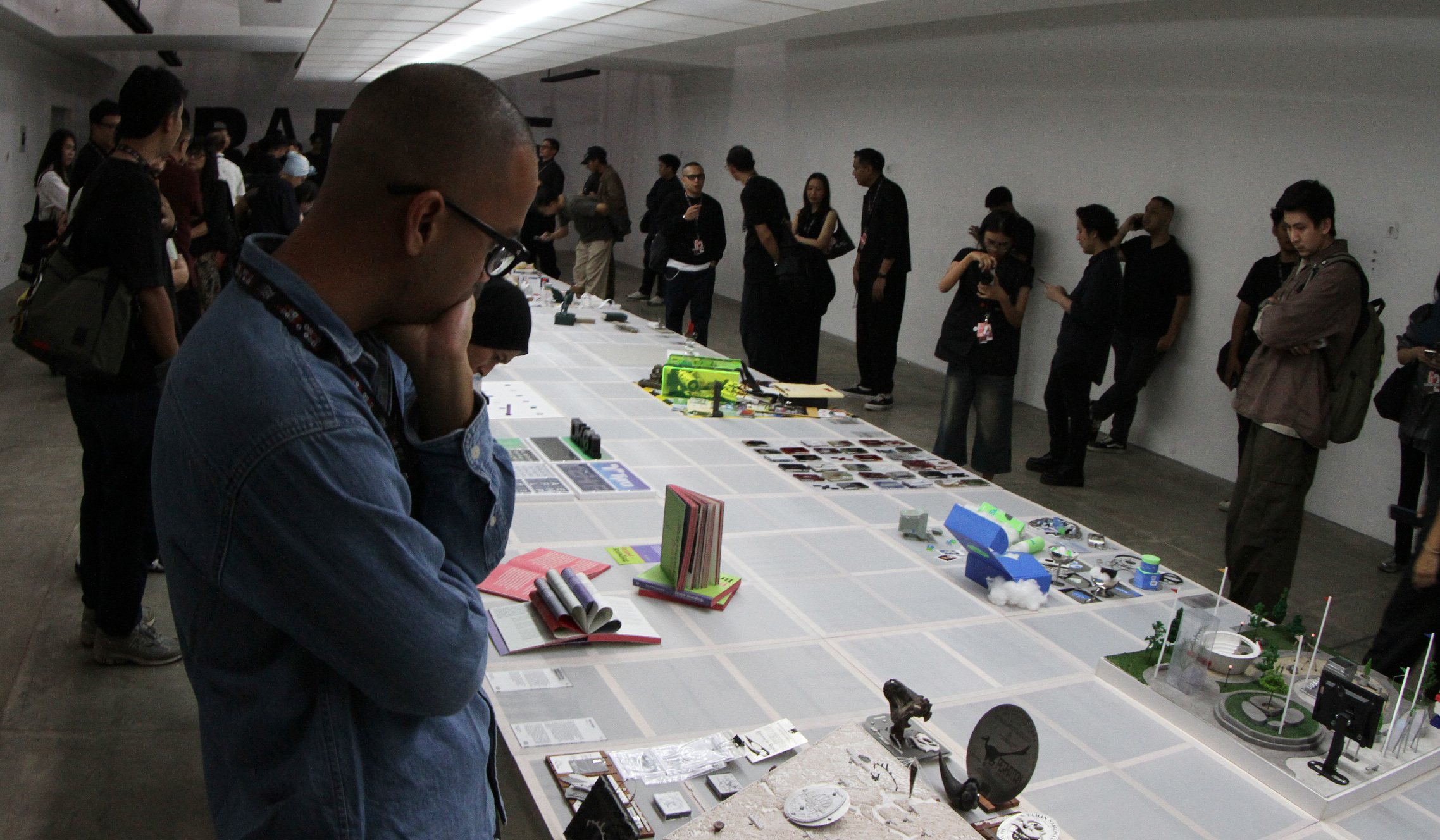 Pameran desain kreatif di TIM Jakarta. (Agus Priatna/SinPo.id)