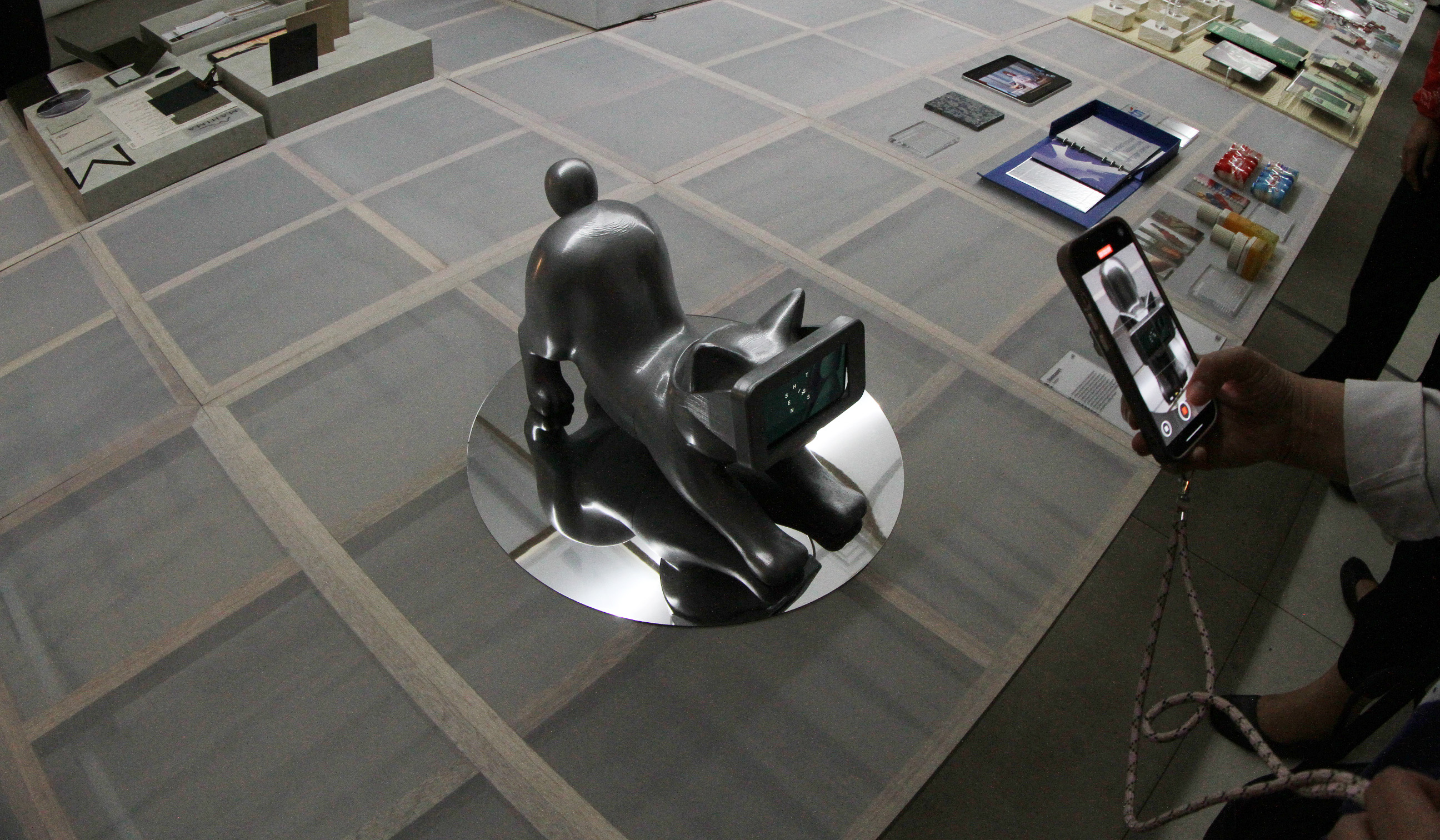 Pameran desain kreatif di TIM Jakarta. (Agus Priatna/SinPo.id)