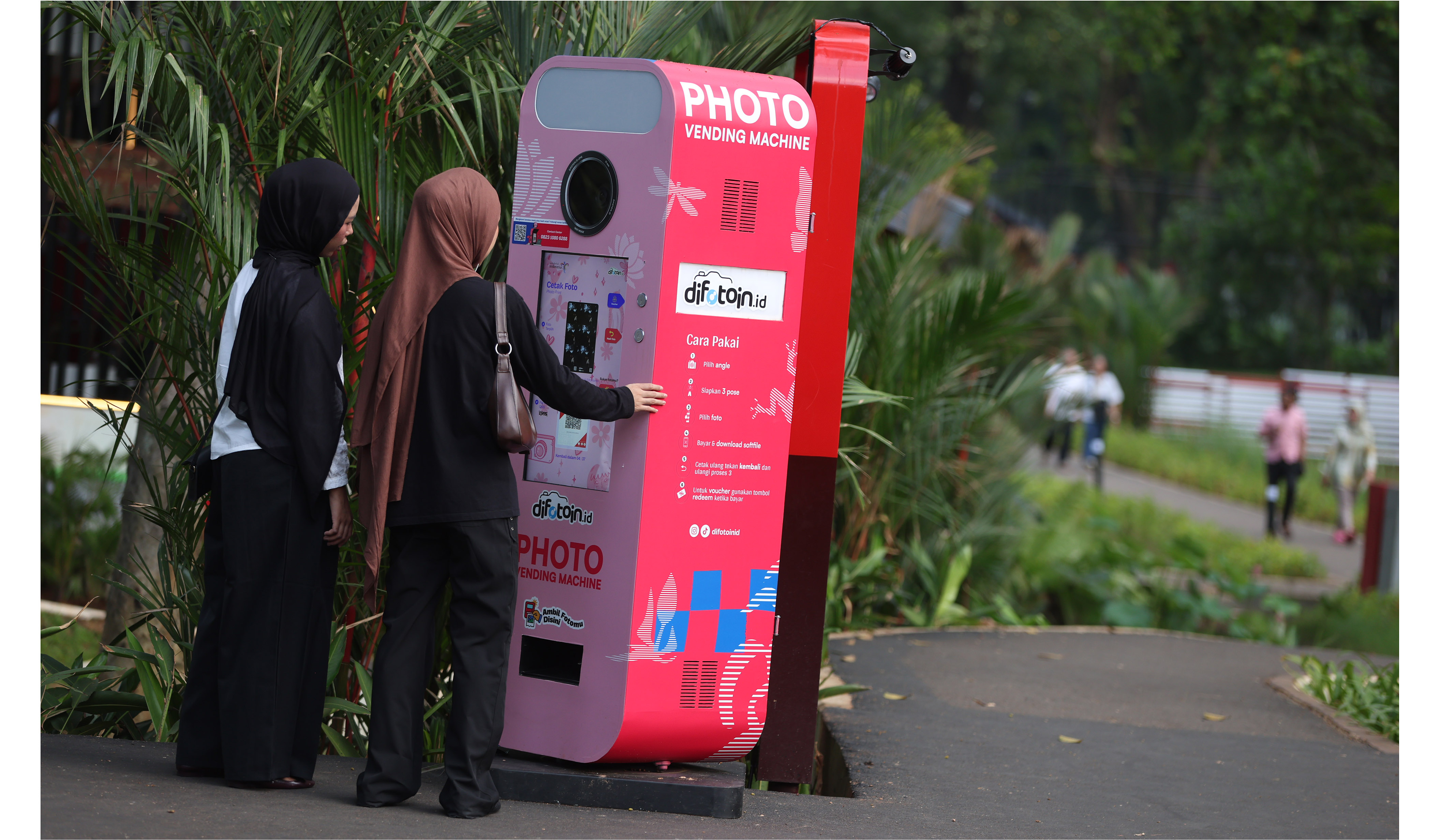 Taman Bendera Pusaka di Kebayoran Baru, Jakarta Selatan. (Agus Priatna/SinPo.id)