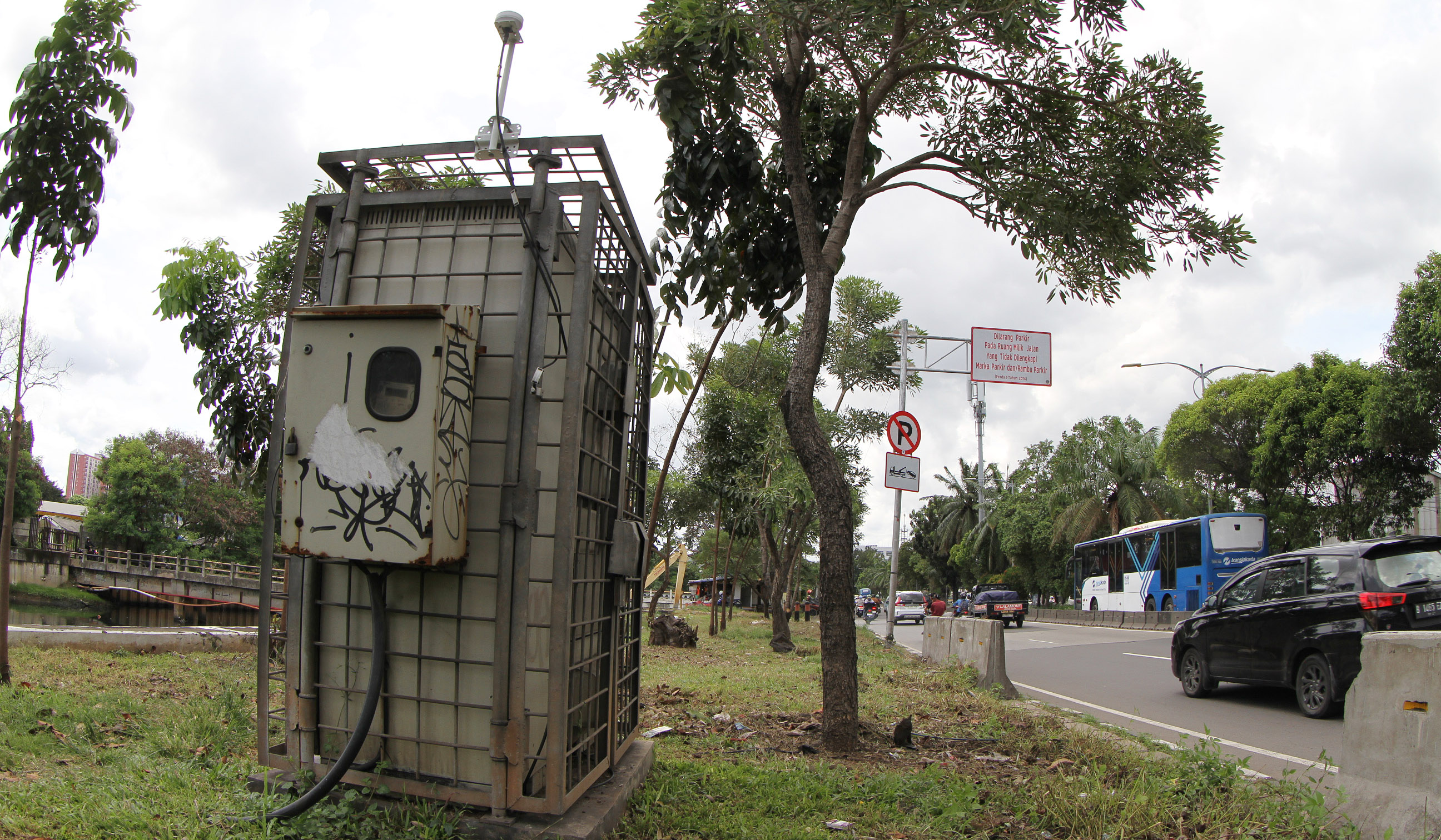 Taman Daan Mogot, Cengkareng, Jakarta Barat. (Agus Priatna/SinPo.id)