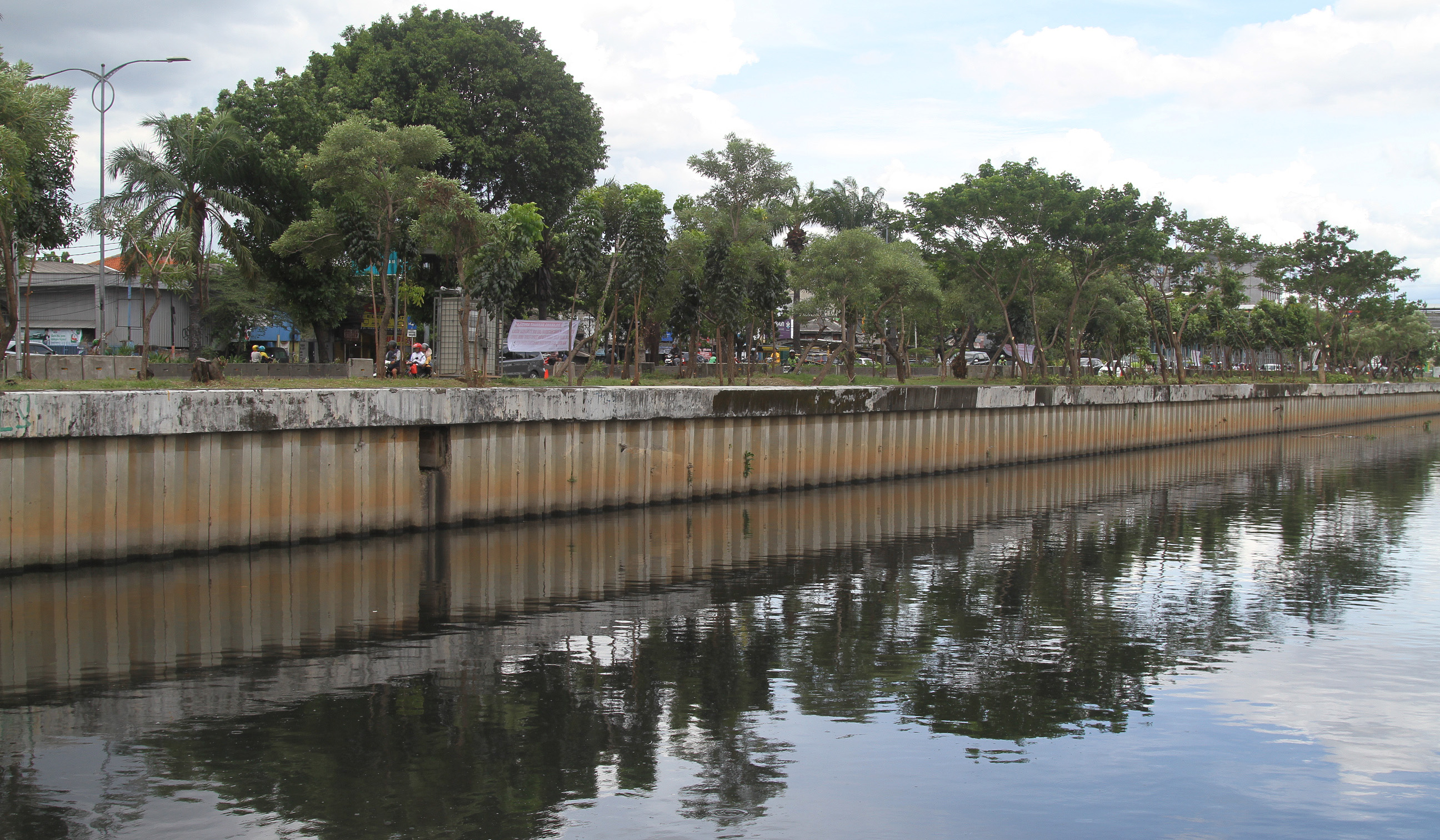 Taman Daan Mogot, Cengkareng, Jakarta Barat. (Agus Priatna/SinPo.id)