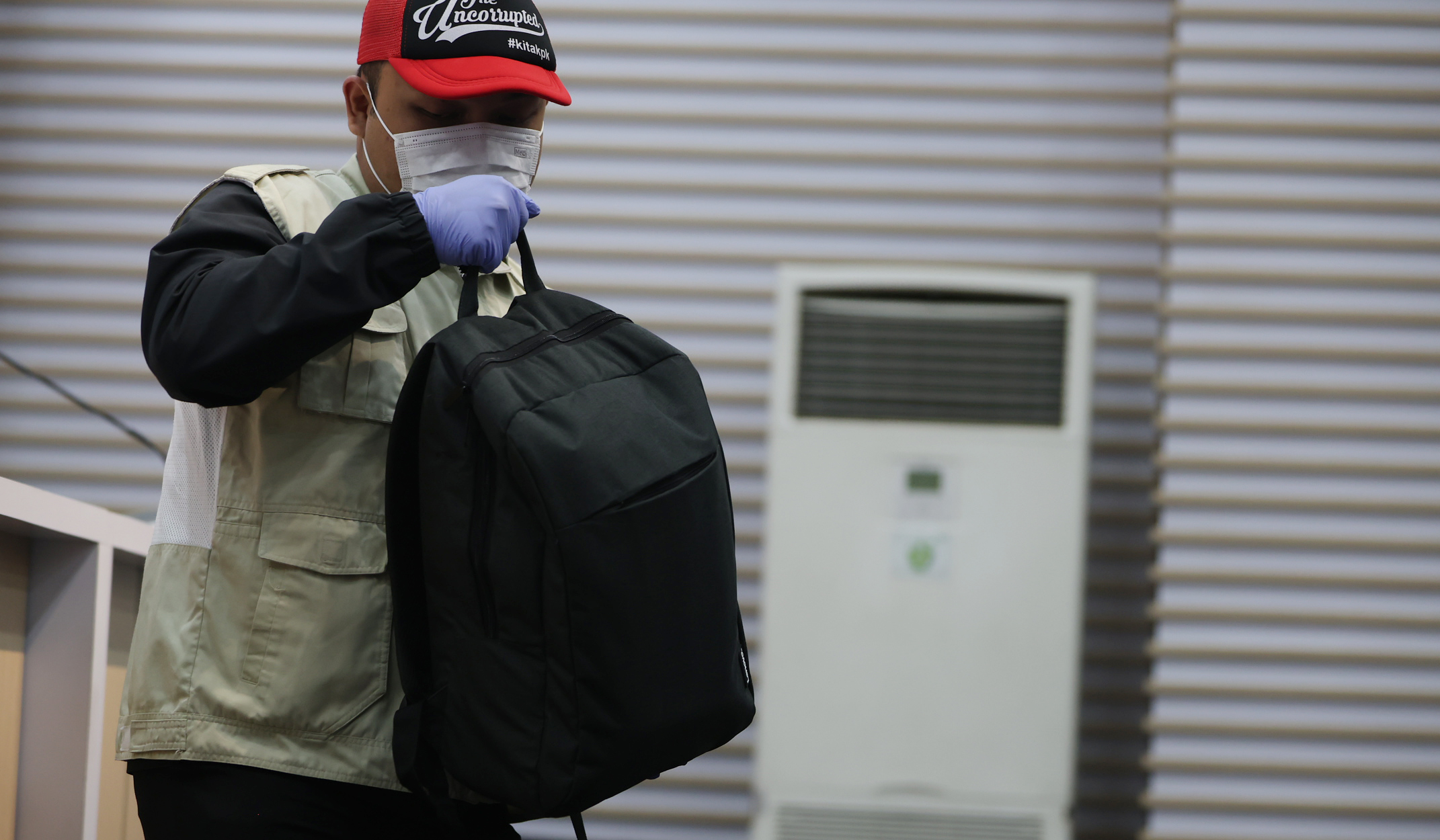 Konferensi pers OTT Hakim PN Depok. (Agus Priatna/SinPo.id)