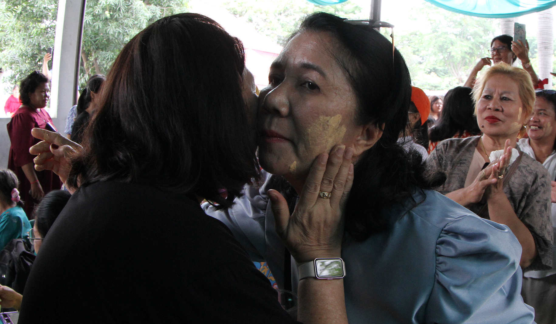 Tradisi Mandi Mandi Kampung Tugu, Jakarta. (Agus Priatna/SinPo.id)