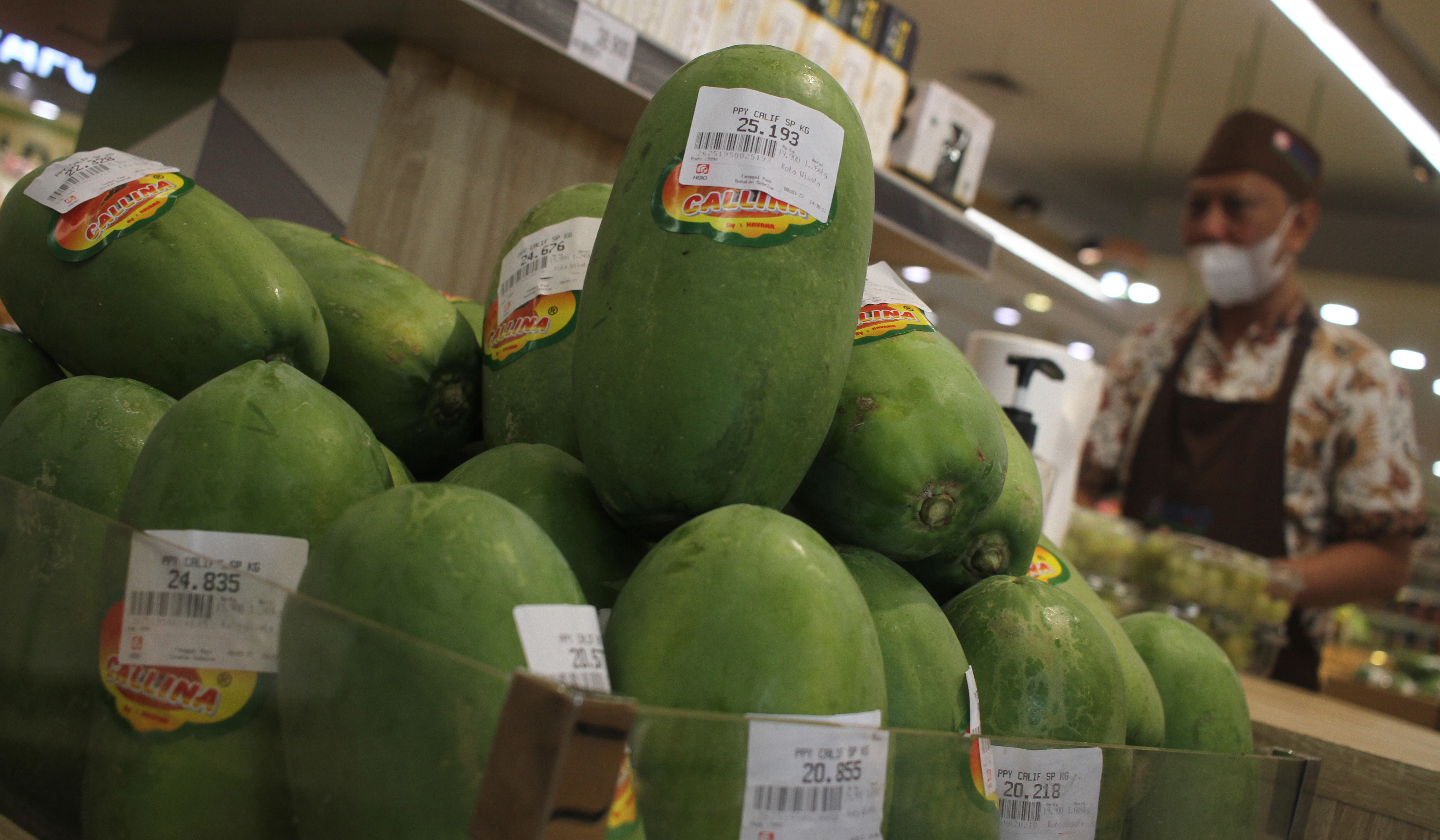 Suasana retail modern di Jakarta. (Agus Priatna/SinPo.id)