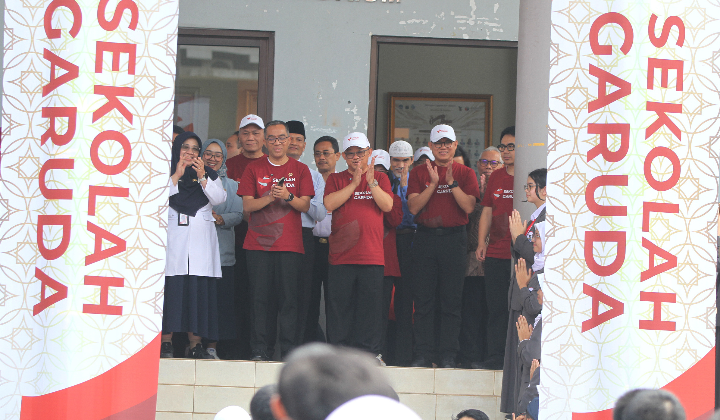 Pengenalan Sekolah Garuda di Jakarta. (Agus Priatna/SinPo.id)