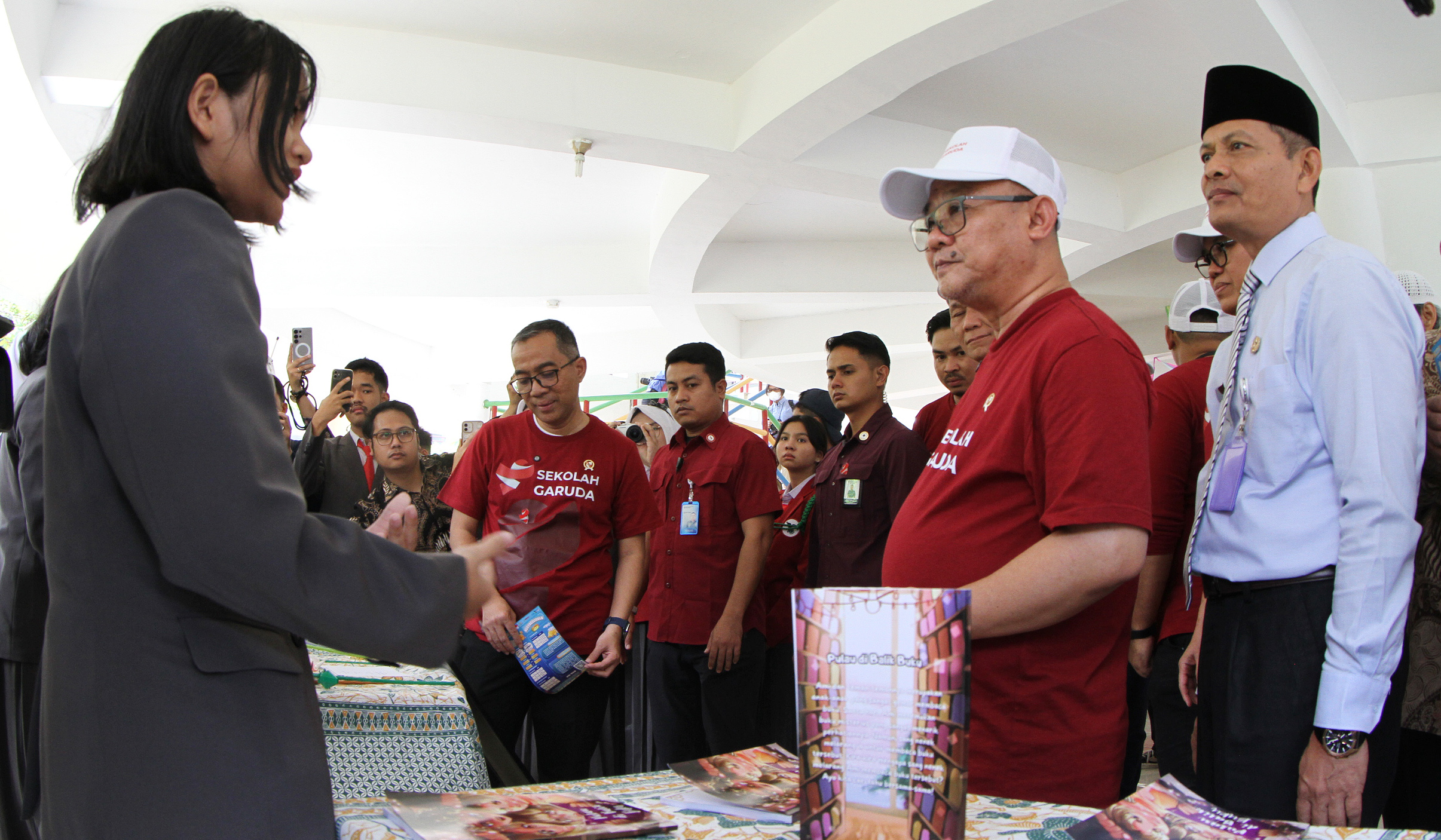 Pengenalan Sekolah Garuda di Jakarta. (Agus Priatna/SinPo.id)
