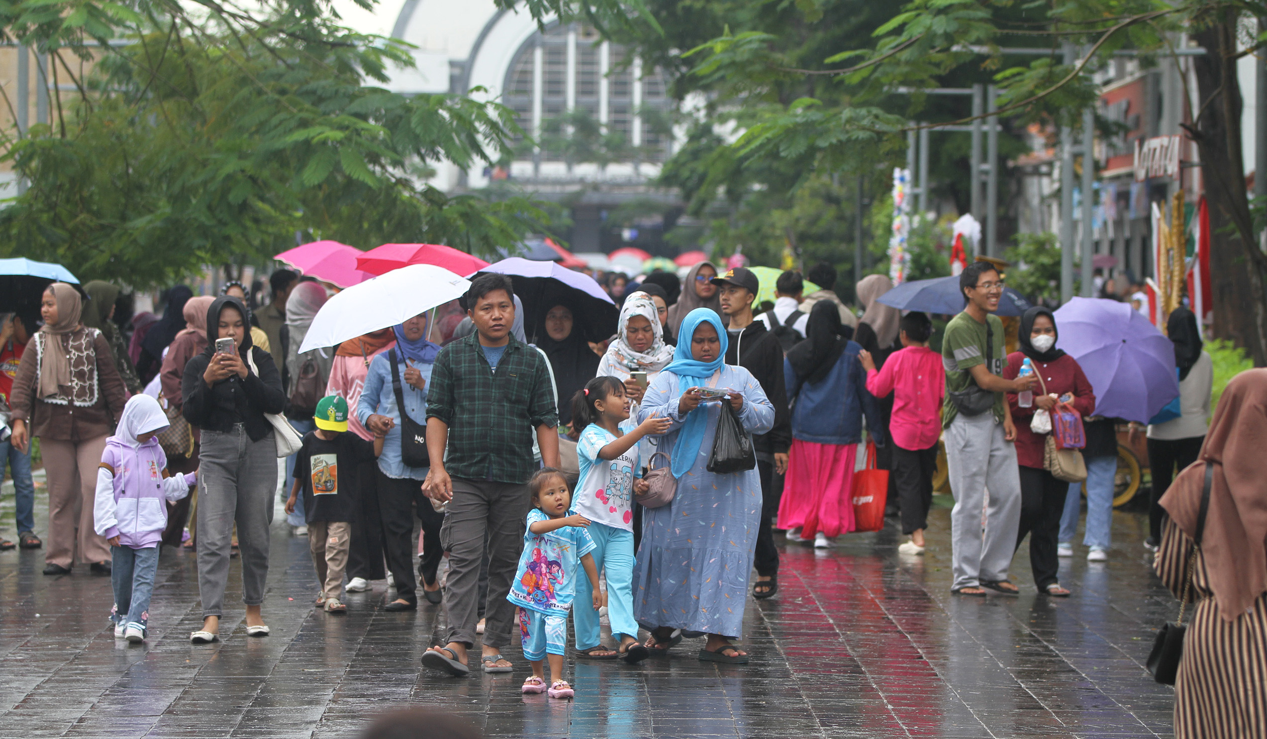Kawasan Kota Tua, Jakarta. (Agus Priatna/SinPo.id)