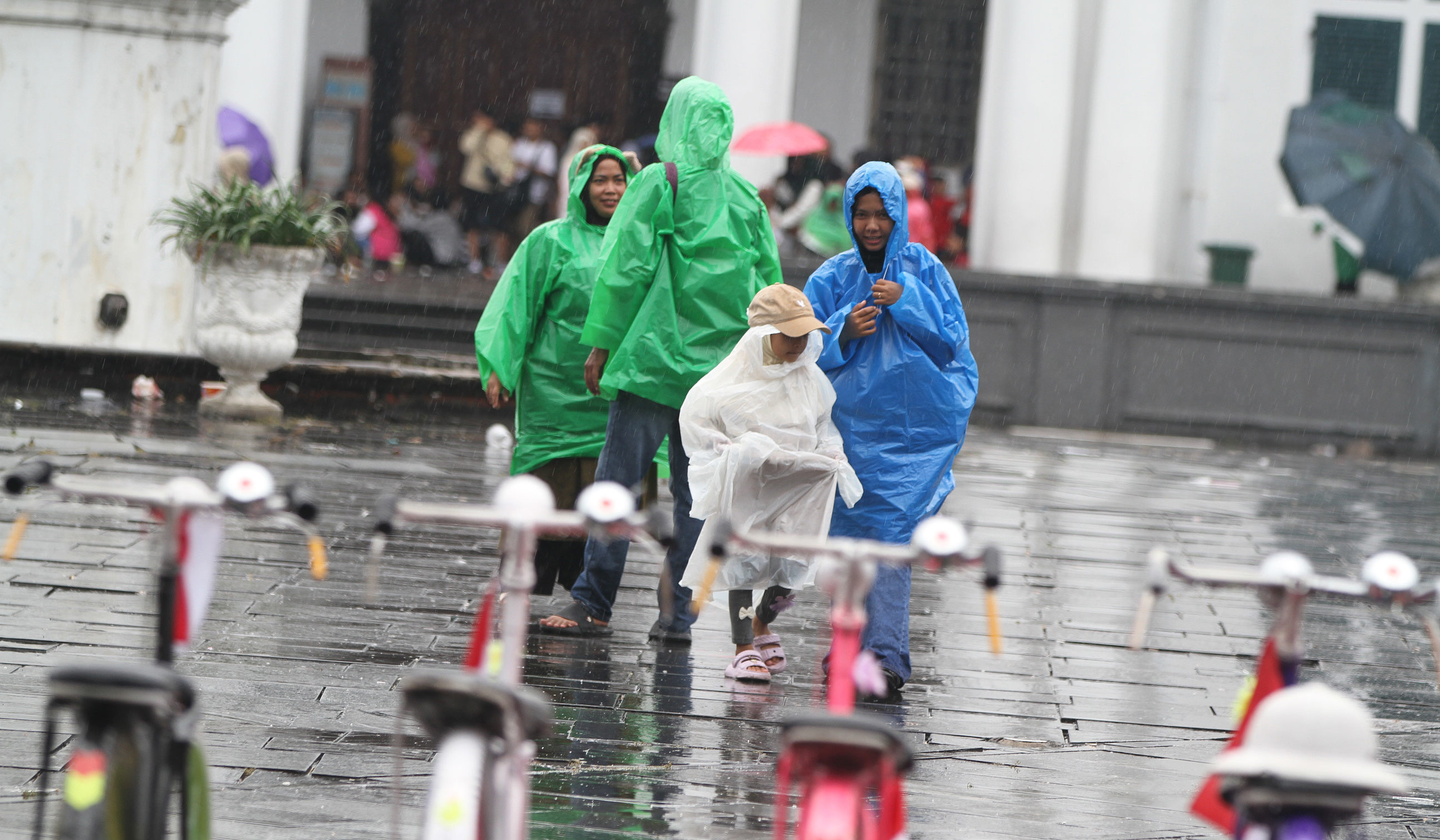 Kawasan Kota Tua, Jakarta. (Agus Priatna/SinPo.id)