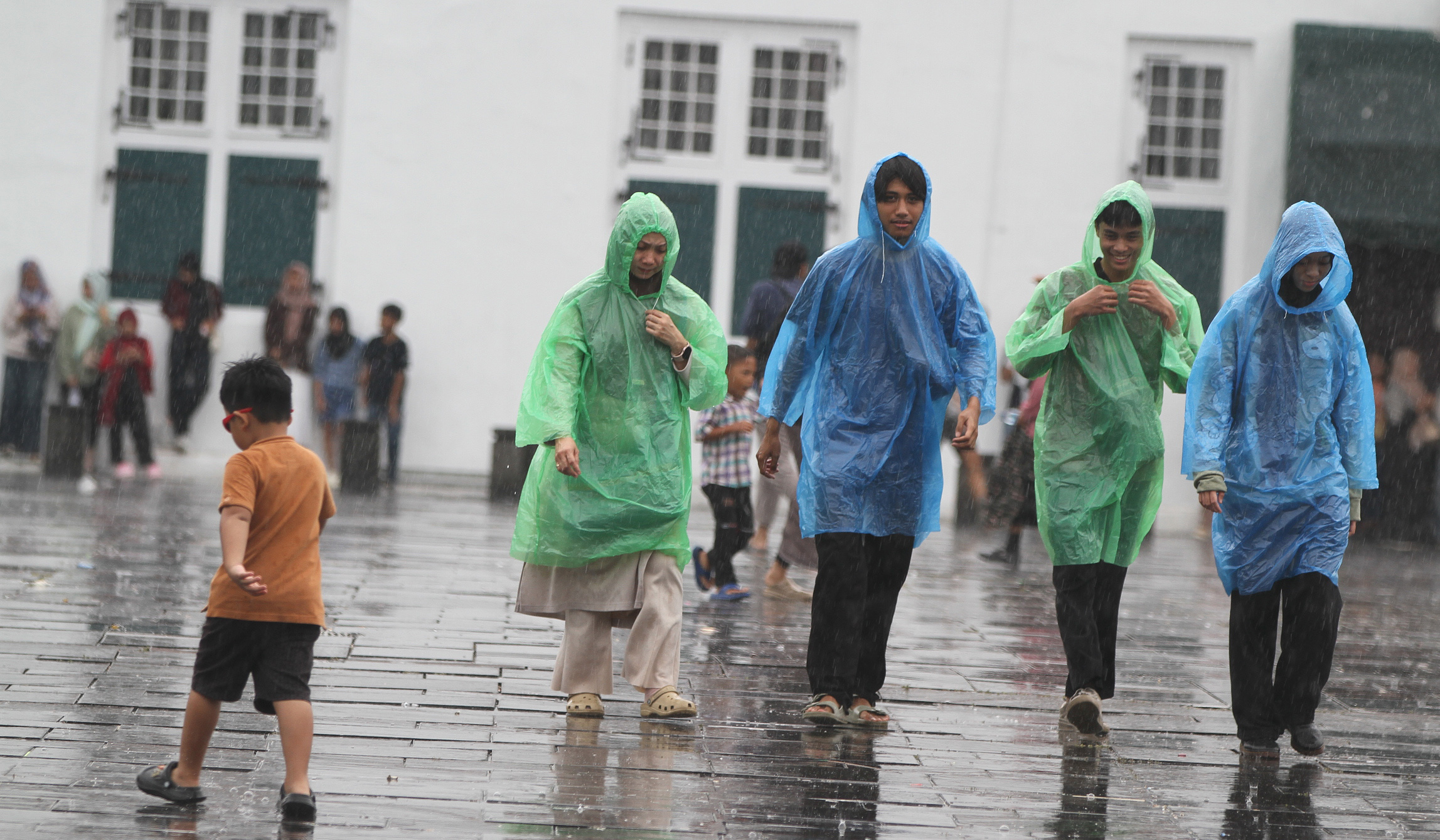 Kawasan Kota Tua, Jakarta. (Agus Priatna/SinPo.id)