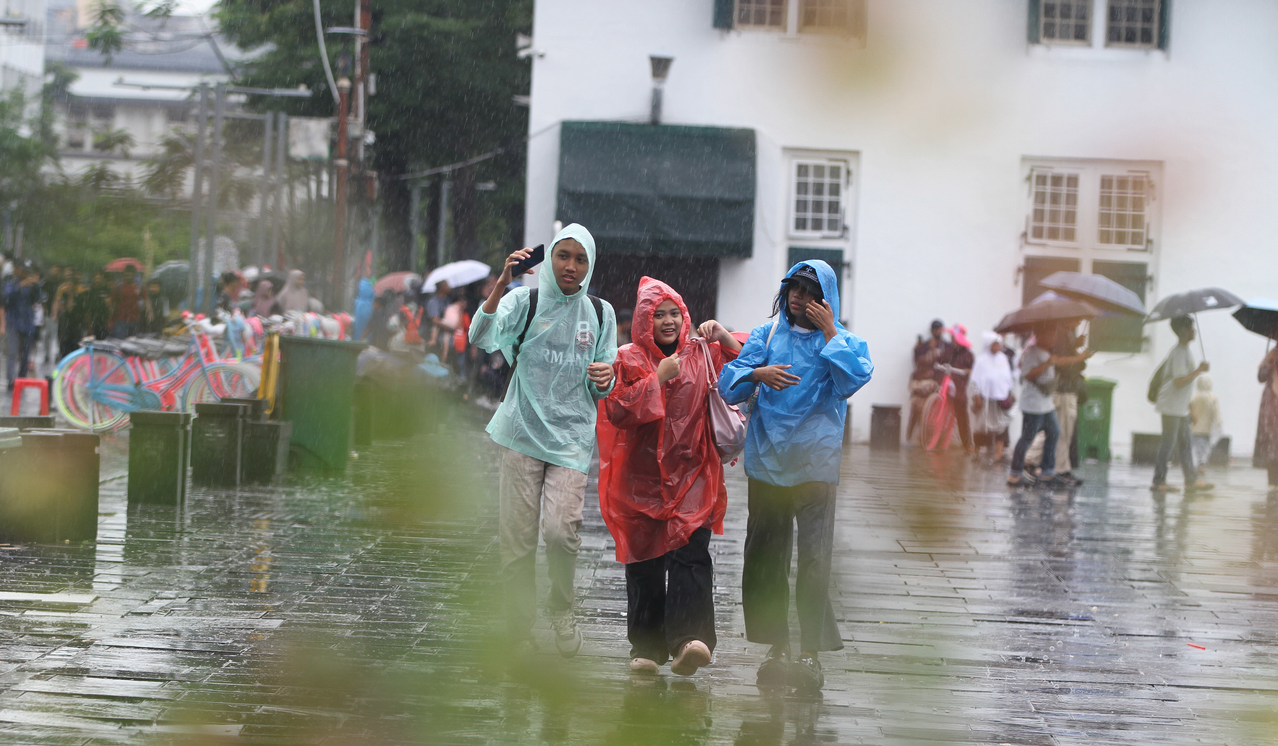 Kawasan Kota Tua, Jakarta. (Agus Priatna/SinPo.id)