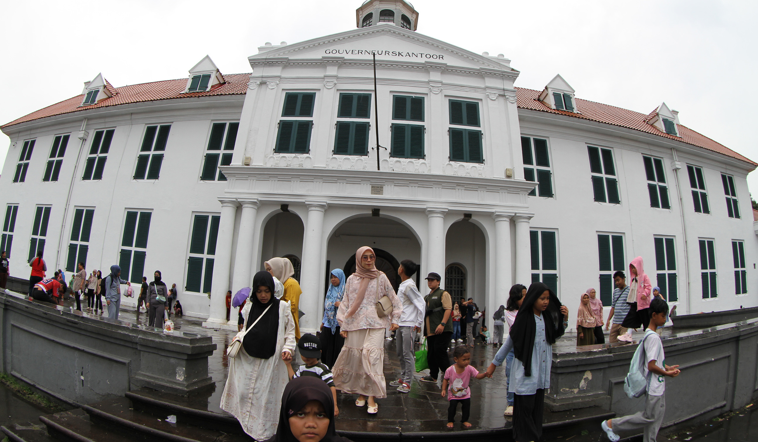 Kawasan Kota Tua, Jakarta. (Agus Priatna/SinPo.id)