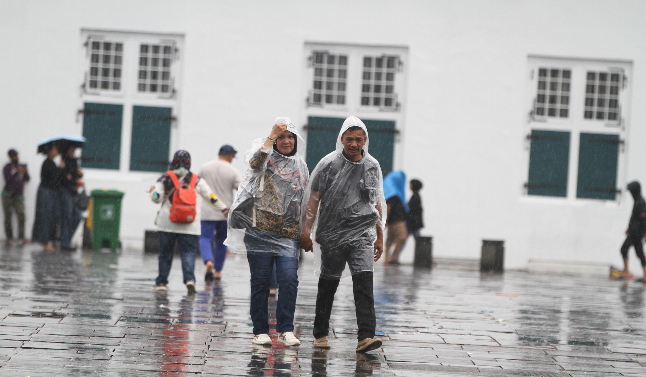 Kawasan Kota Tua, Jakarta. (Agus Priatna/SinPo.id)
