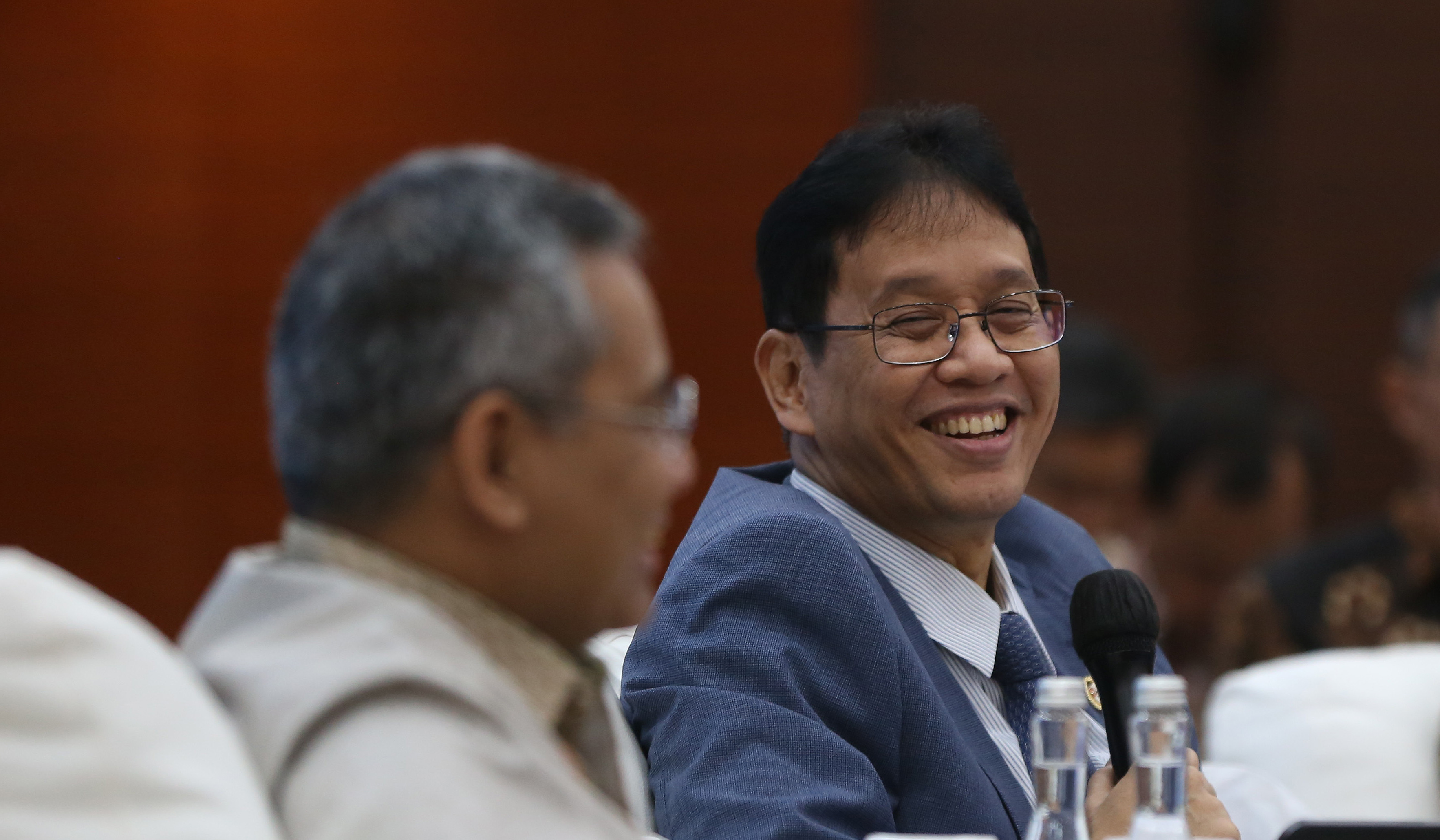 Menkeu saat paparan kinerja APBN. (Agus Priatna/SinPo.id)