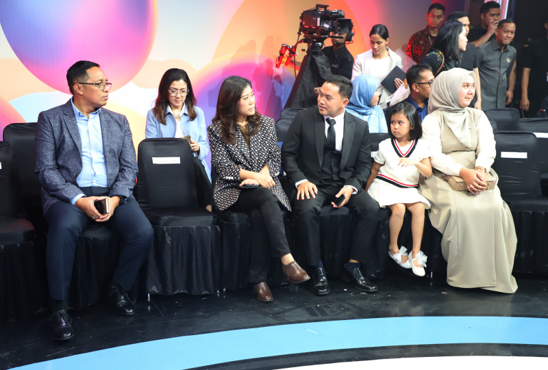 Sinpo TV menggelar program Menyapa Indonesia Edisi Spesial Relaunch SINPO TV (Ashar/SinPo.id)