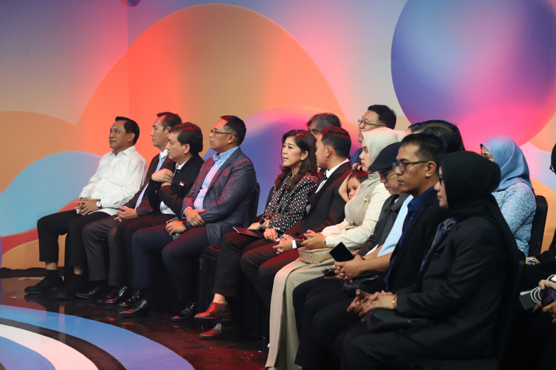 Sinpo TV menggelar program Menyapa Indonesia Edisi Spesial Relaunch SINPO TV (Ashar/SinPo.id)