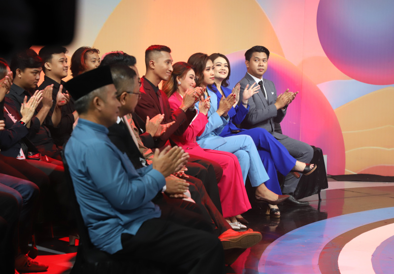 Sinpo TV menggelar program Menyapa Indonesia Edisi Spesial Relaunch SINPO TV (Ashar/SinPo.id)