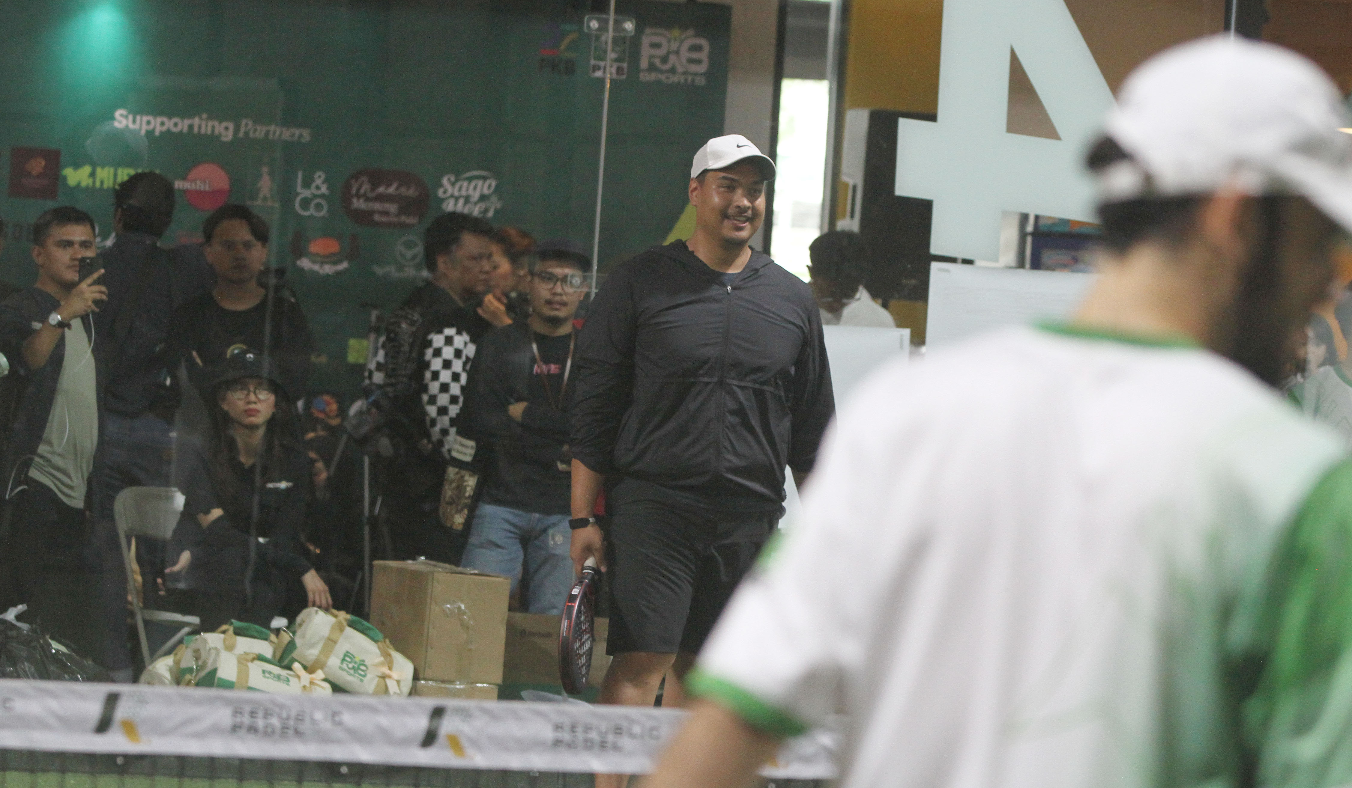 PKB menggelar tunamen olahraga Padel. (Agus Priatna/SinPo.id)