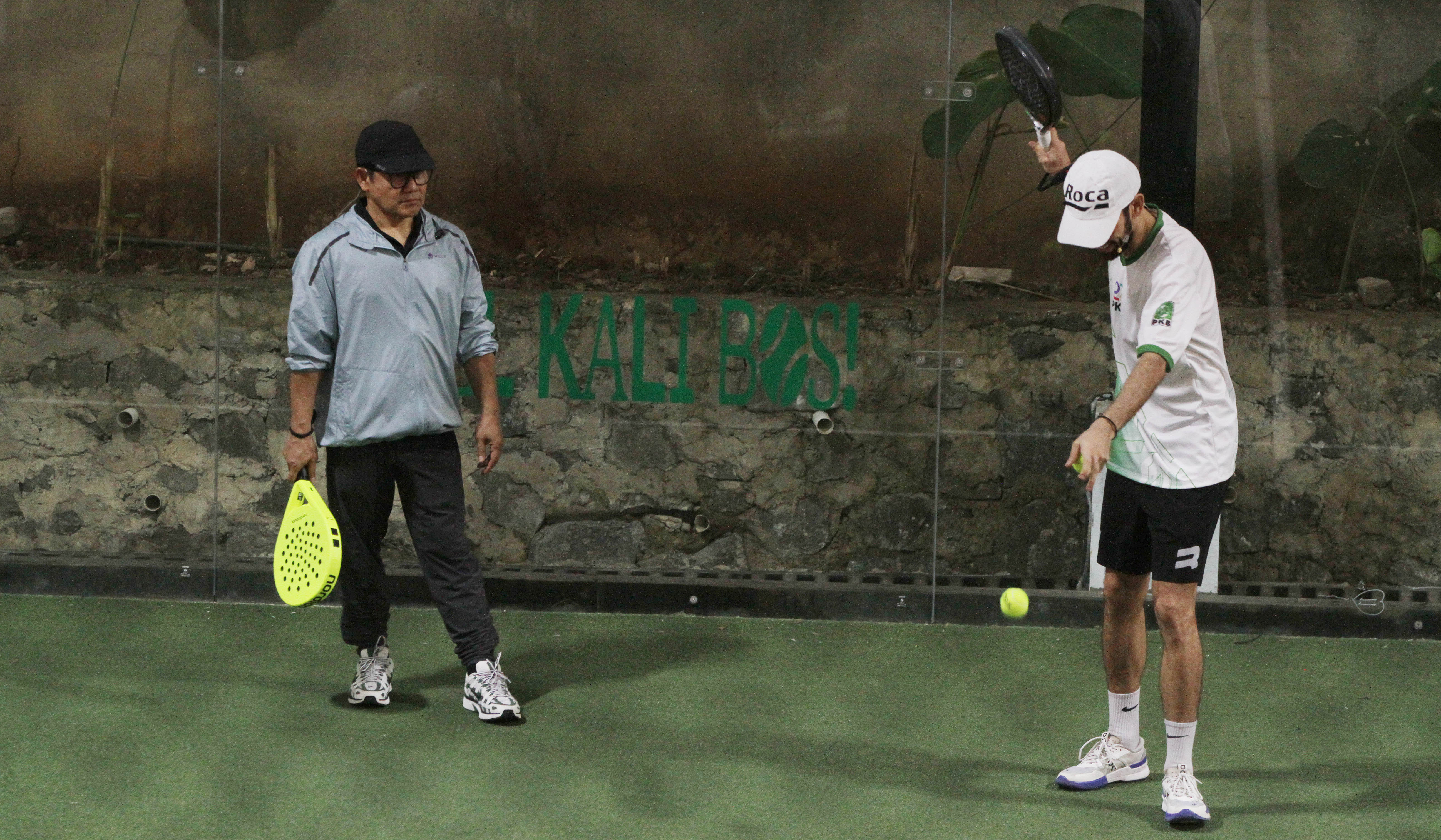 PKB menggelar tunamen olahraga Padel. (Agus Priatna/SinPo.id)