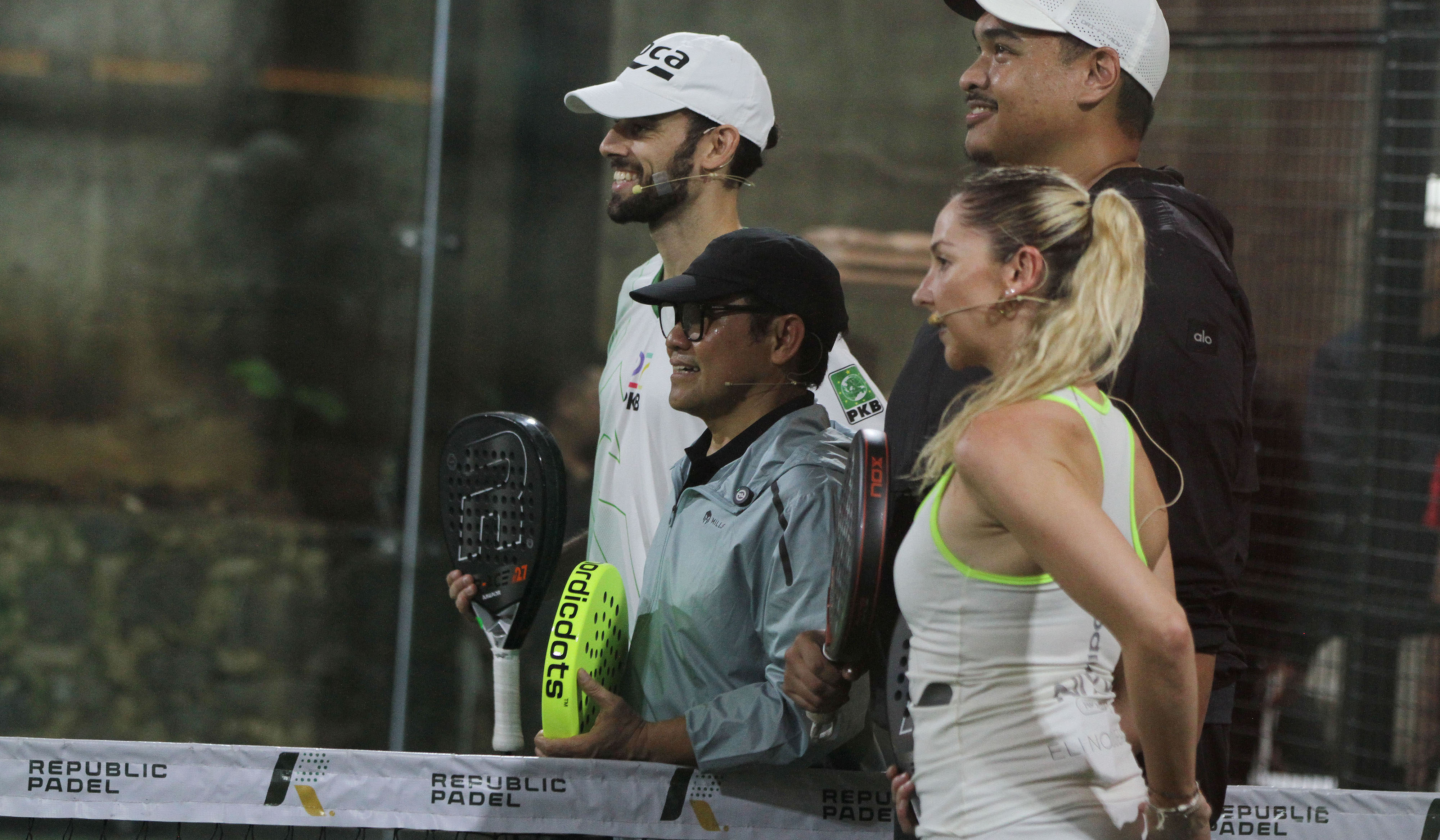 PKB menggelar tunamen olahraga Padel. (Agus Priatna/SinPo.id)