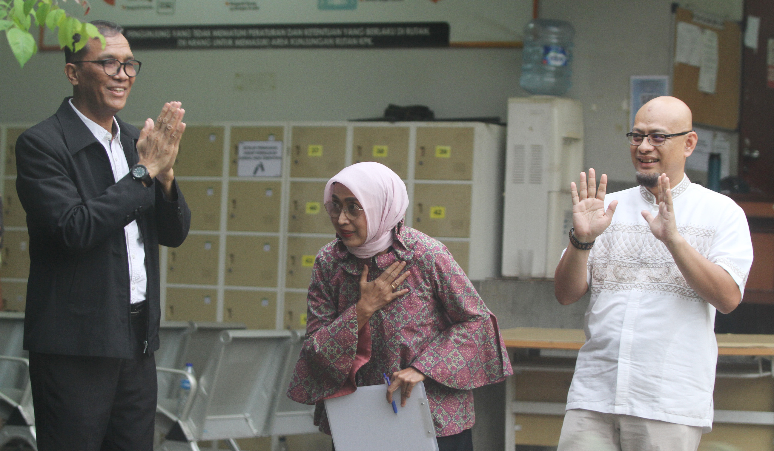 Eks Dirut ASDP Ira Puspadewi bebas. (Agus Priatna/SinPo.id)