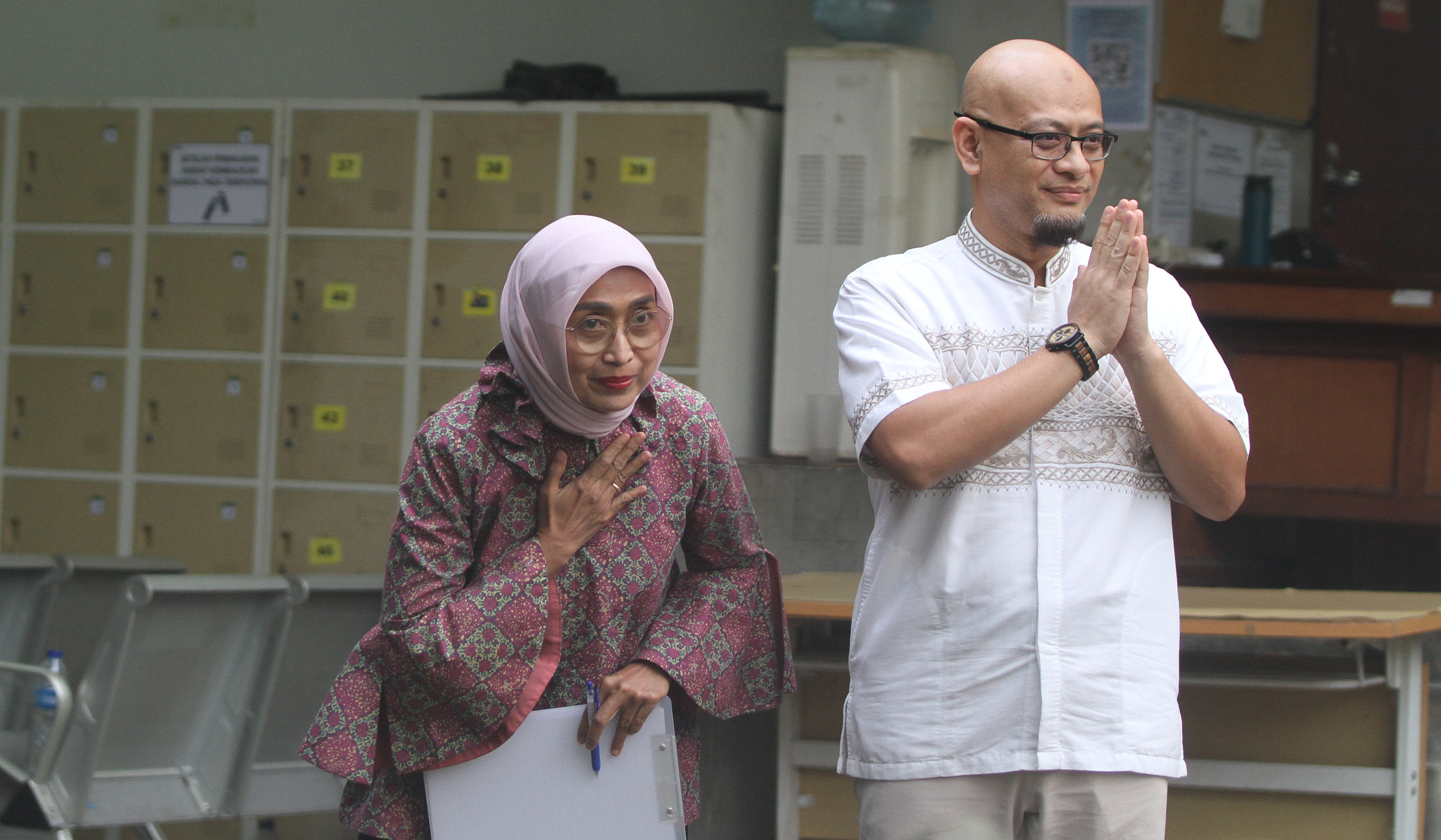 Eks Dirut ASDP Ira Puspadewi bebas. (Agus Priatna/SinPo.id)