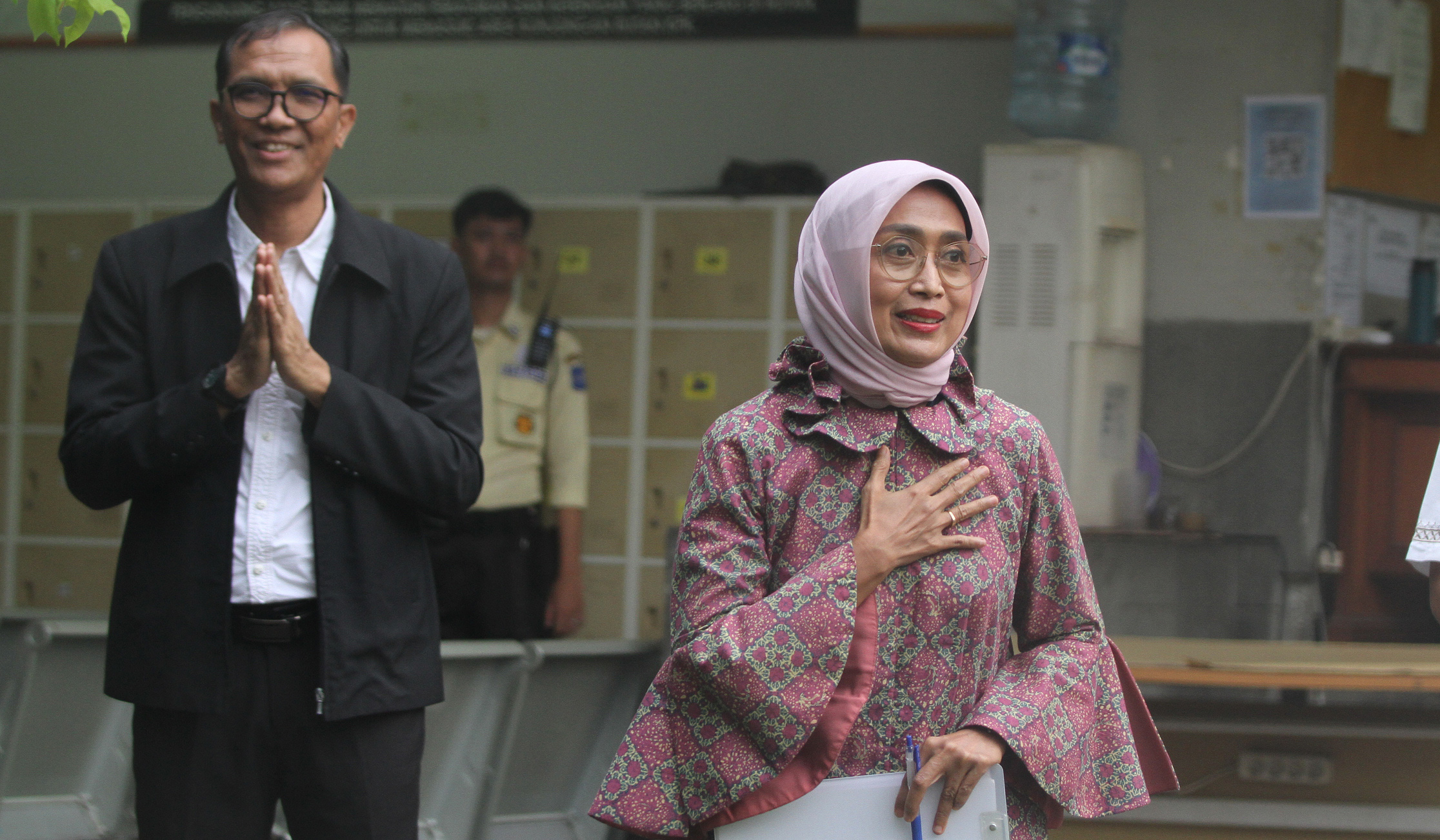 Eks Dirut ASDP Ira Puspadewi bebas. (Agus Priatna/SinPo.id)