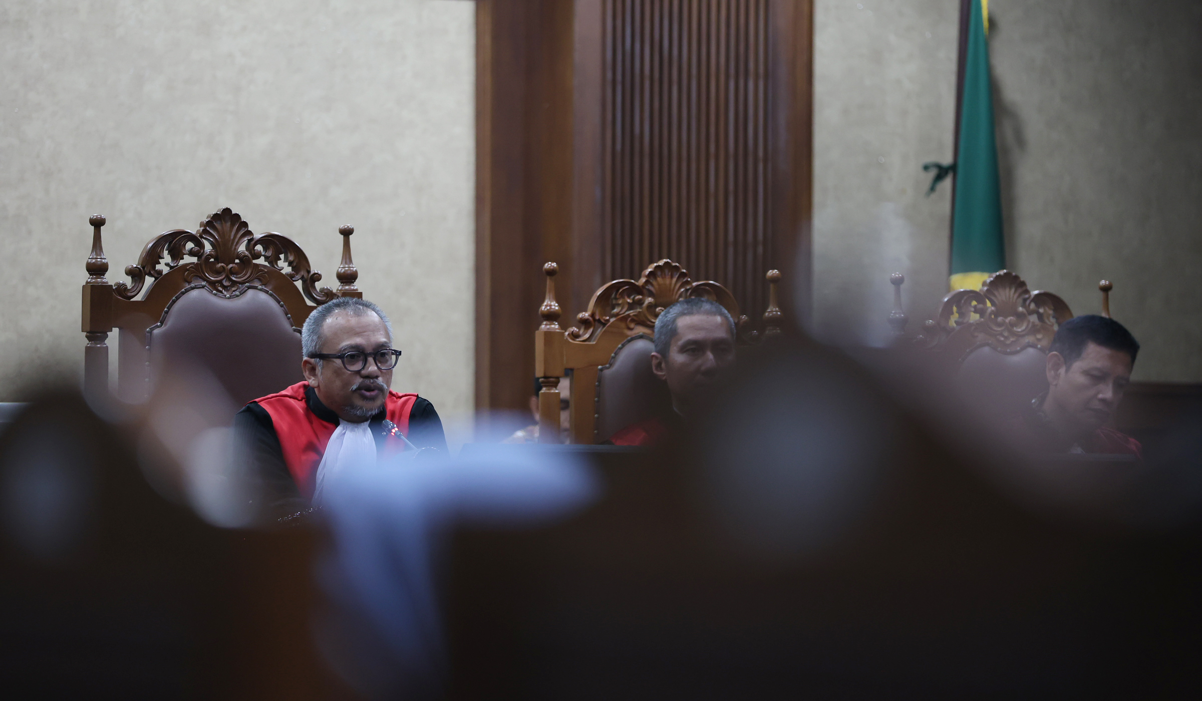 Sidang vonis eks Dirut Pertamina Patra Niaga. (Agus Priatna/SinPo.id)