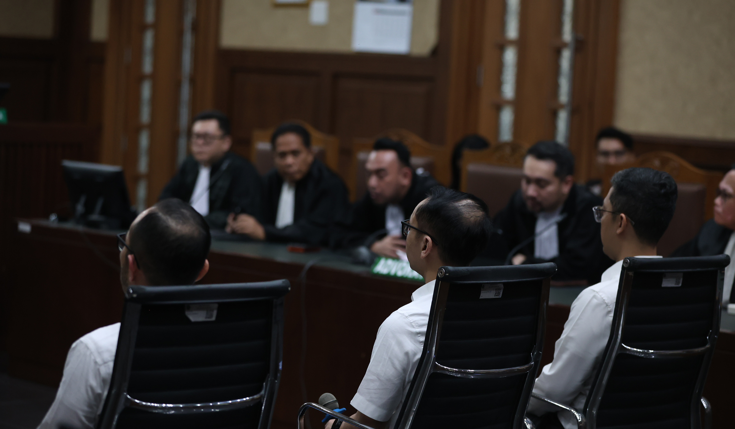 Sidang vonis eks Dirut Pertamina Patra Niaga. (Agus Priatna/SinPo.id)