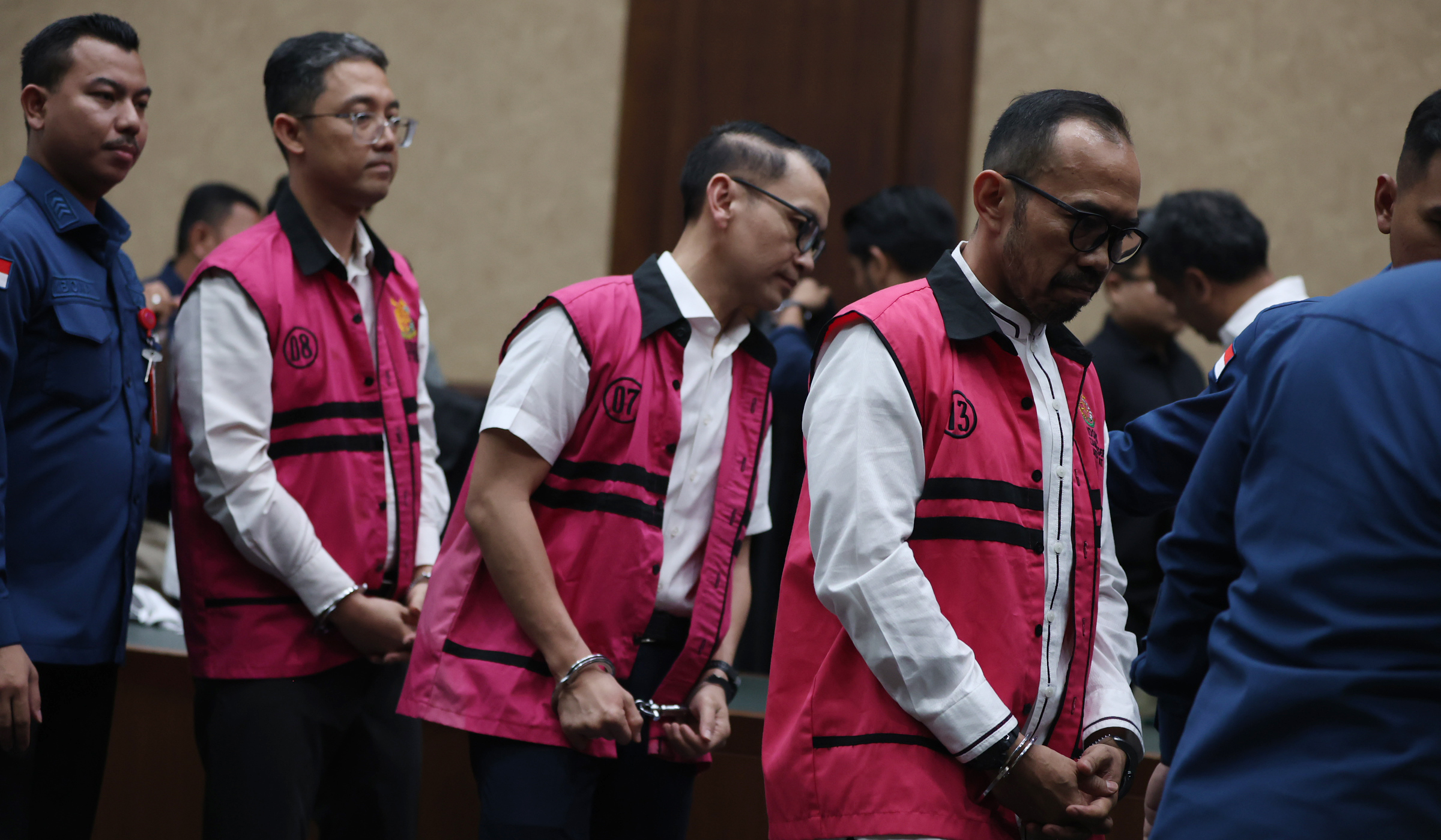 Sidang vonis eks Dirut Pertamina Patra Niaga. (Agus Priatna/SinPo.id)