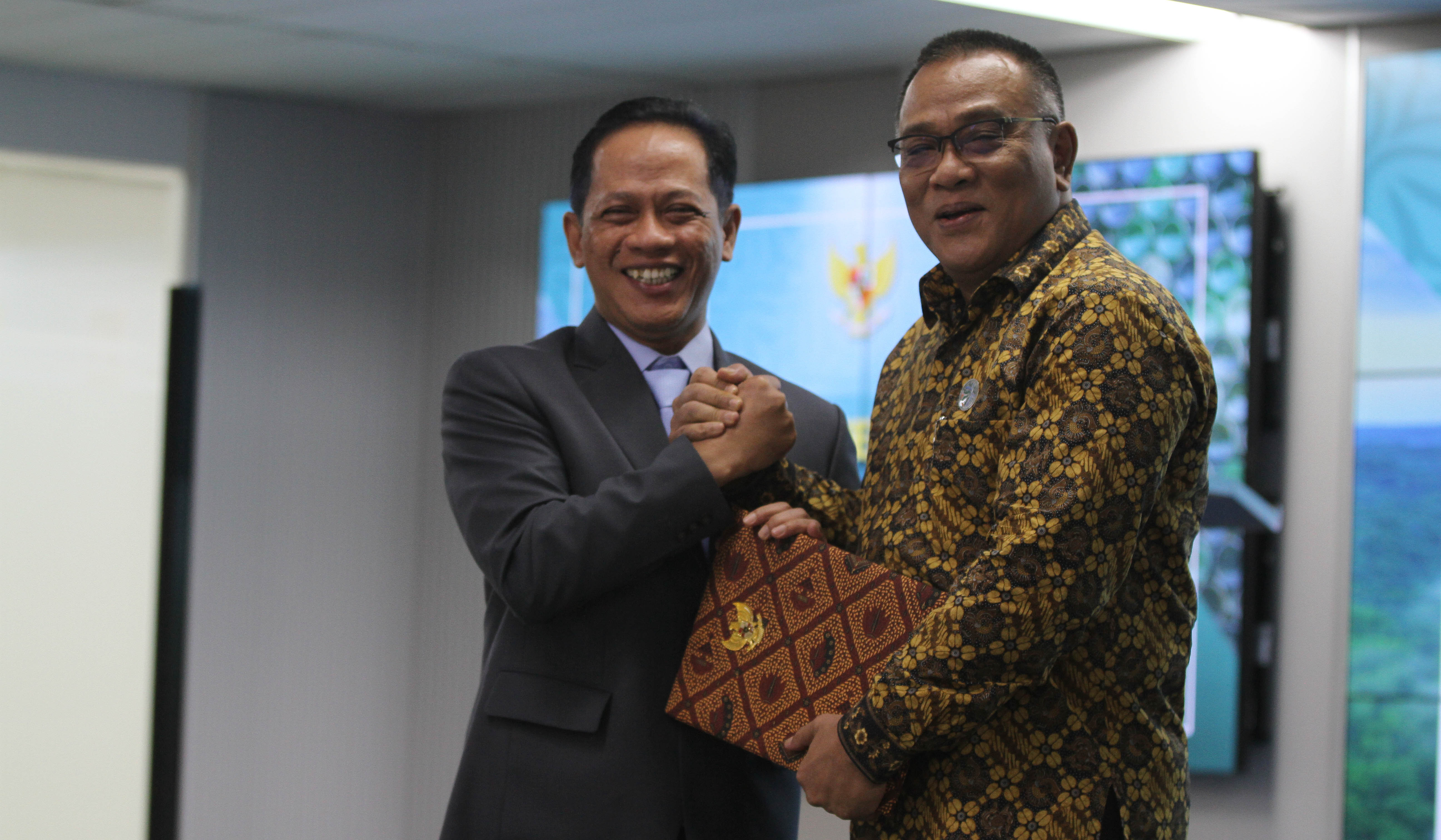 Sertijab Menteri LH. (Agus Priatna/SinPo.id)