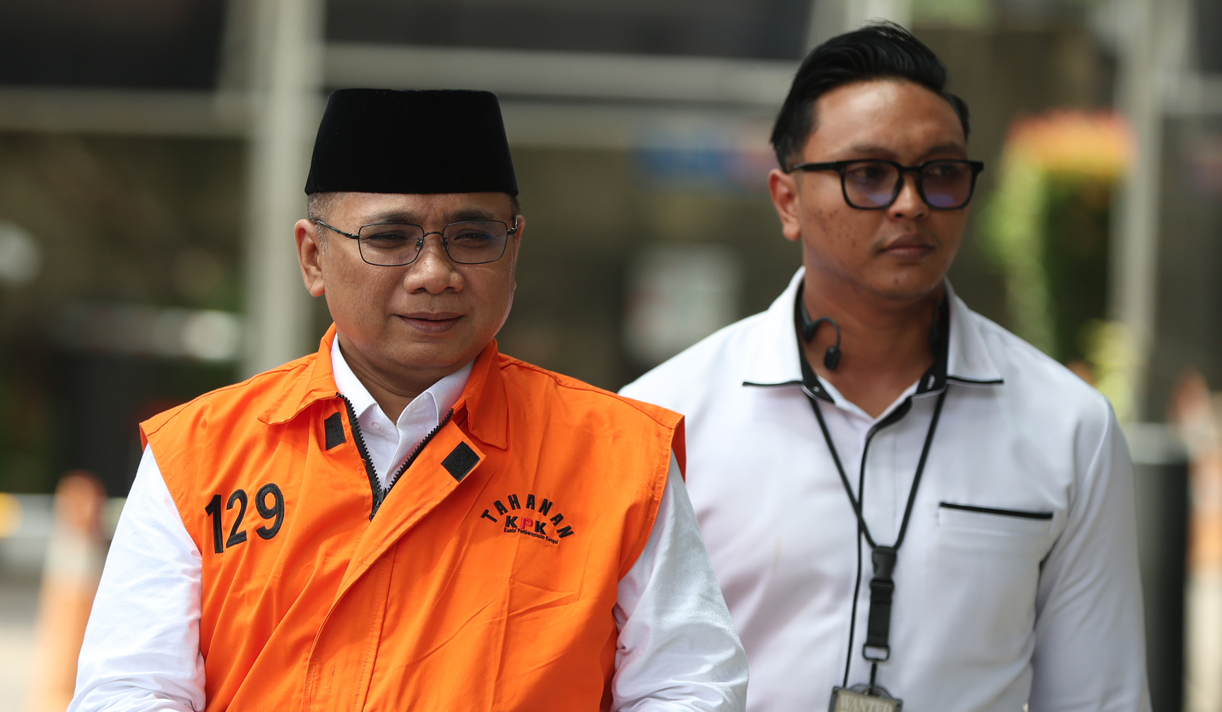 KPK periksa Yaqut. (Agus Priatna/SinPo.id)