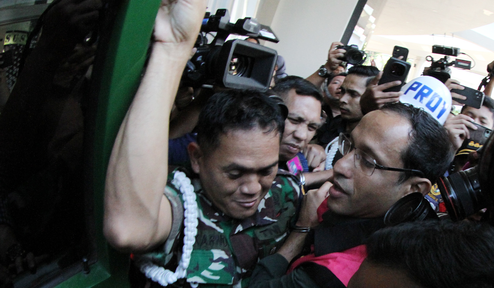 Kejagung tahan Nadiem. (Agus Priatna/SinPo.id)