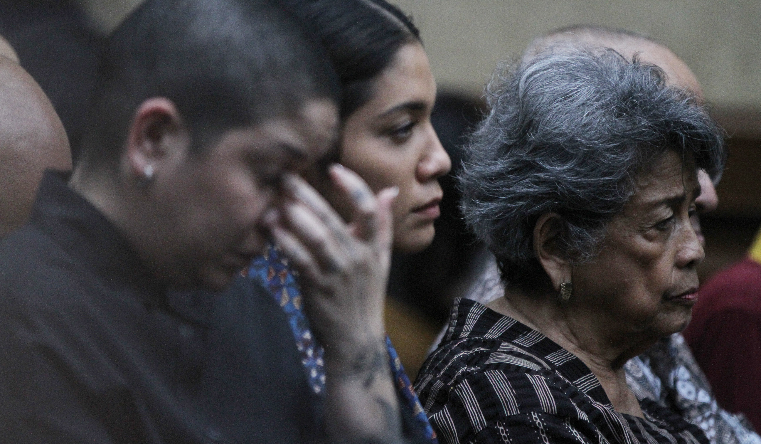 Sidang perdana Nadiem Makarim. (Agus Priatna/SinPo.id)