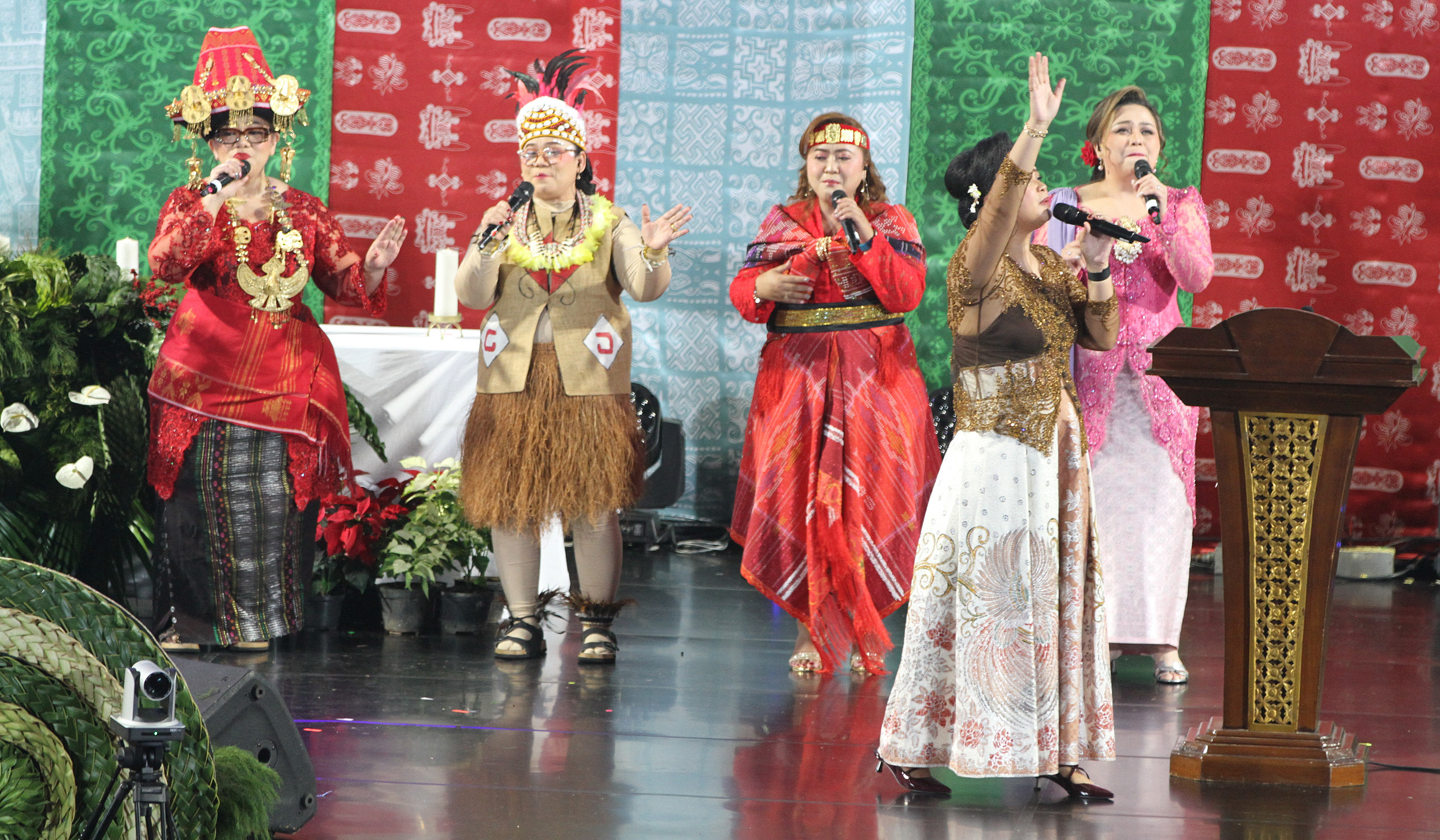 Perayaan Natal Nasional 2025. (Agus Priatna/SinPo.id)