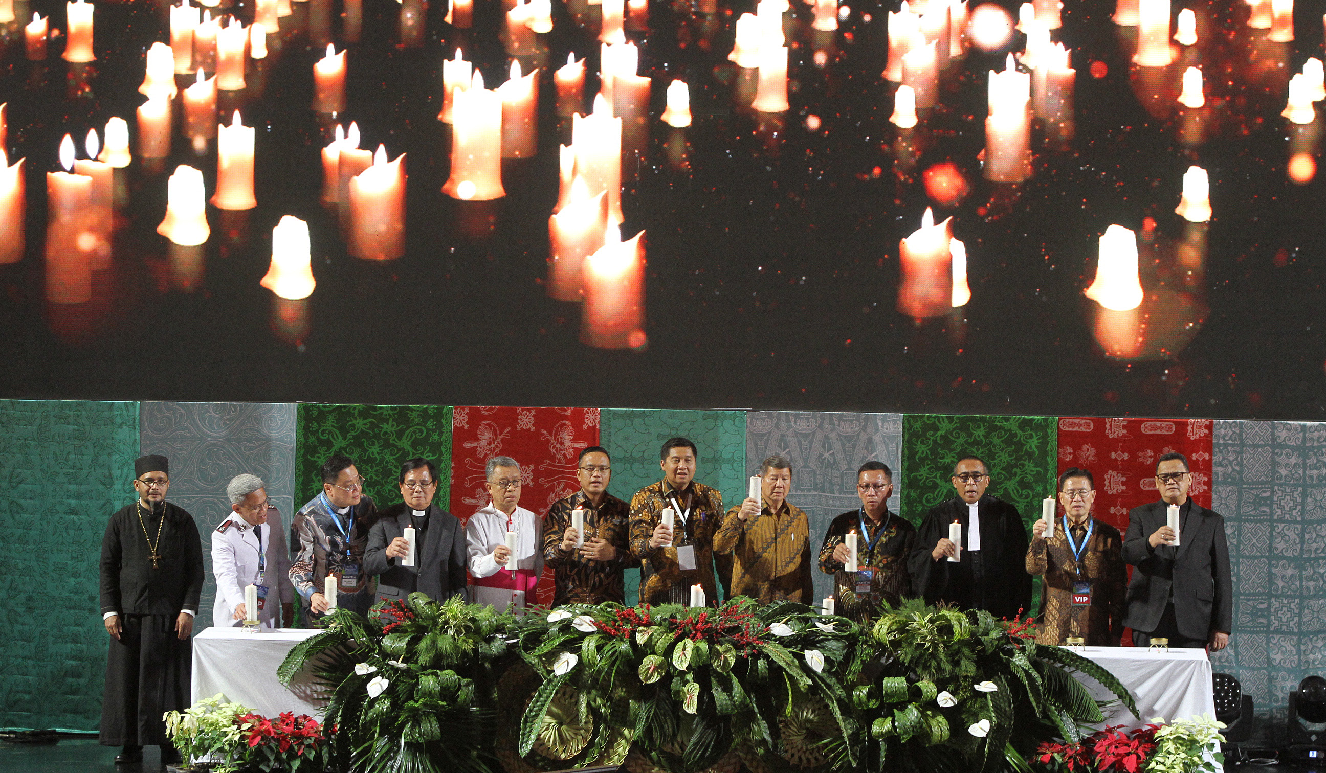 Perayaan Natal Nasional 2025. (Agus Priatna/SinPo.id)