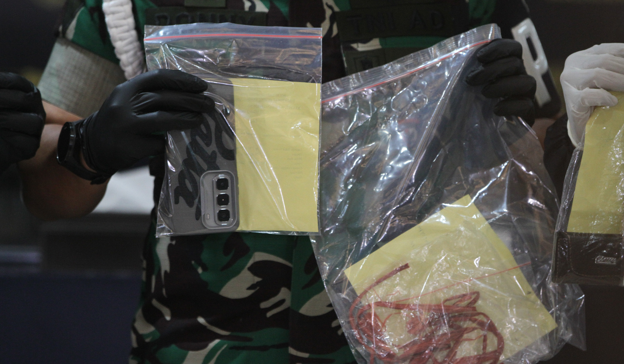 Rilis pembunuhan kacab BRI. (Agus Priatna/SinPo.id)