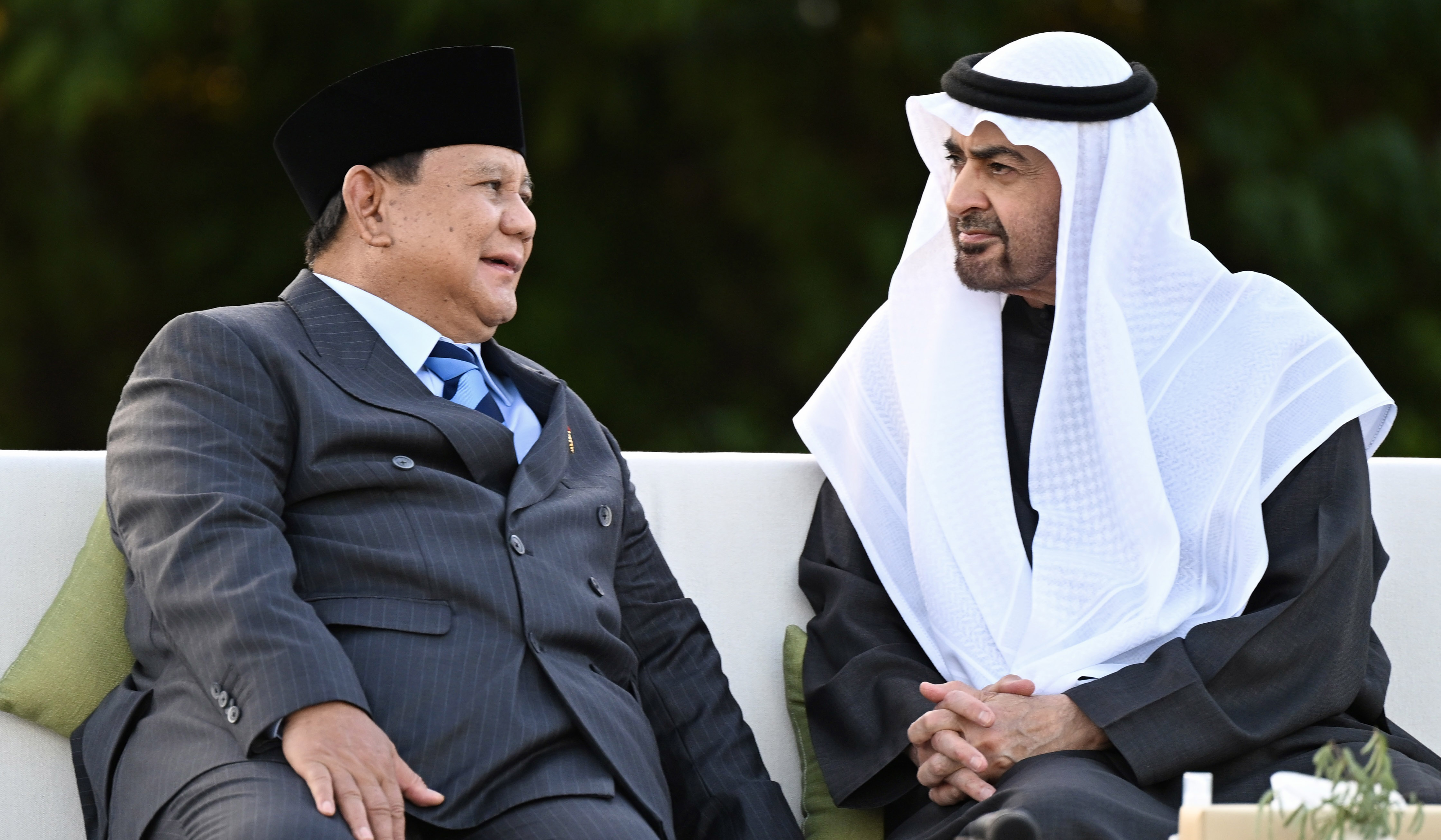 Kunjungan Presiden Prabowo ke UEA. (Agus Priatna/SinPo.id/BPMI Setpres)