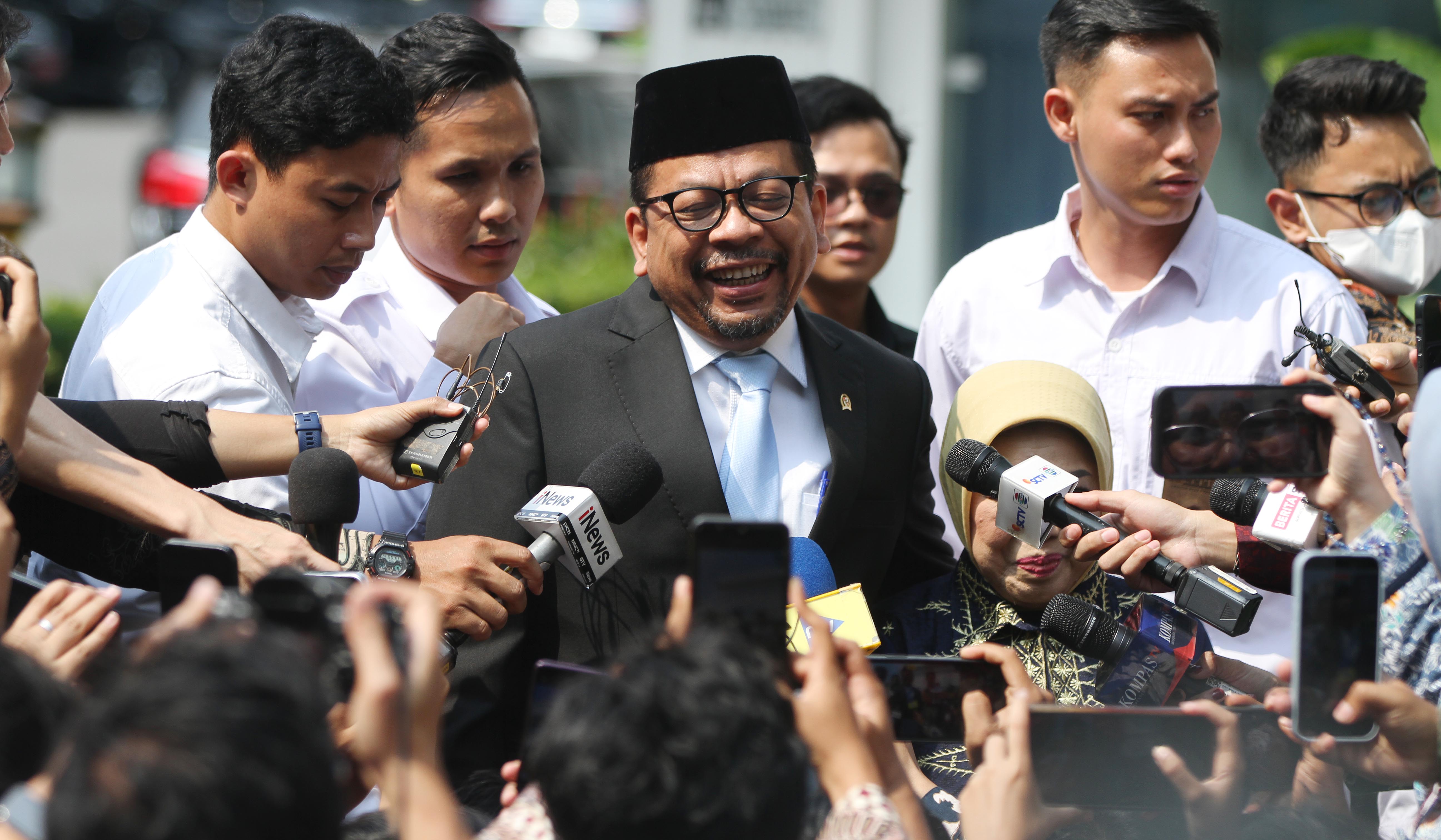 Presiden Prabowo lantik M Qodari sebagai Kepala Bakom RI. (Agus Priatna/SinPo.id)