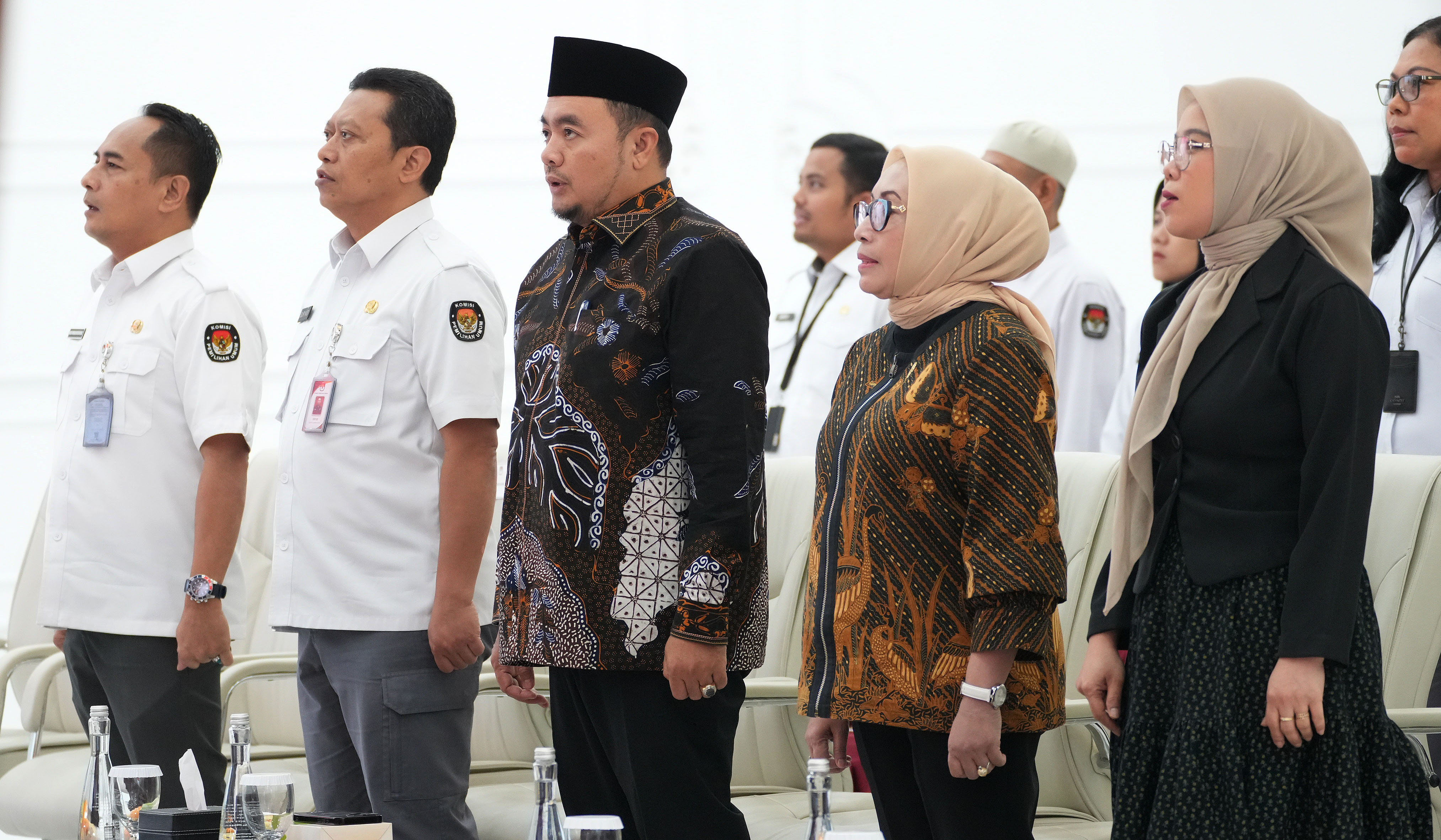 MoU KPU RI - Kemen PPPA. (Agus Priatna/SinPo.id)