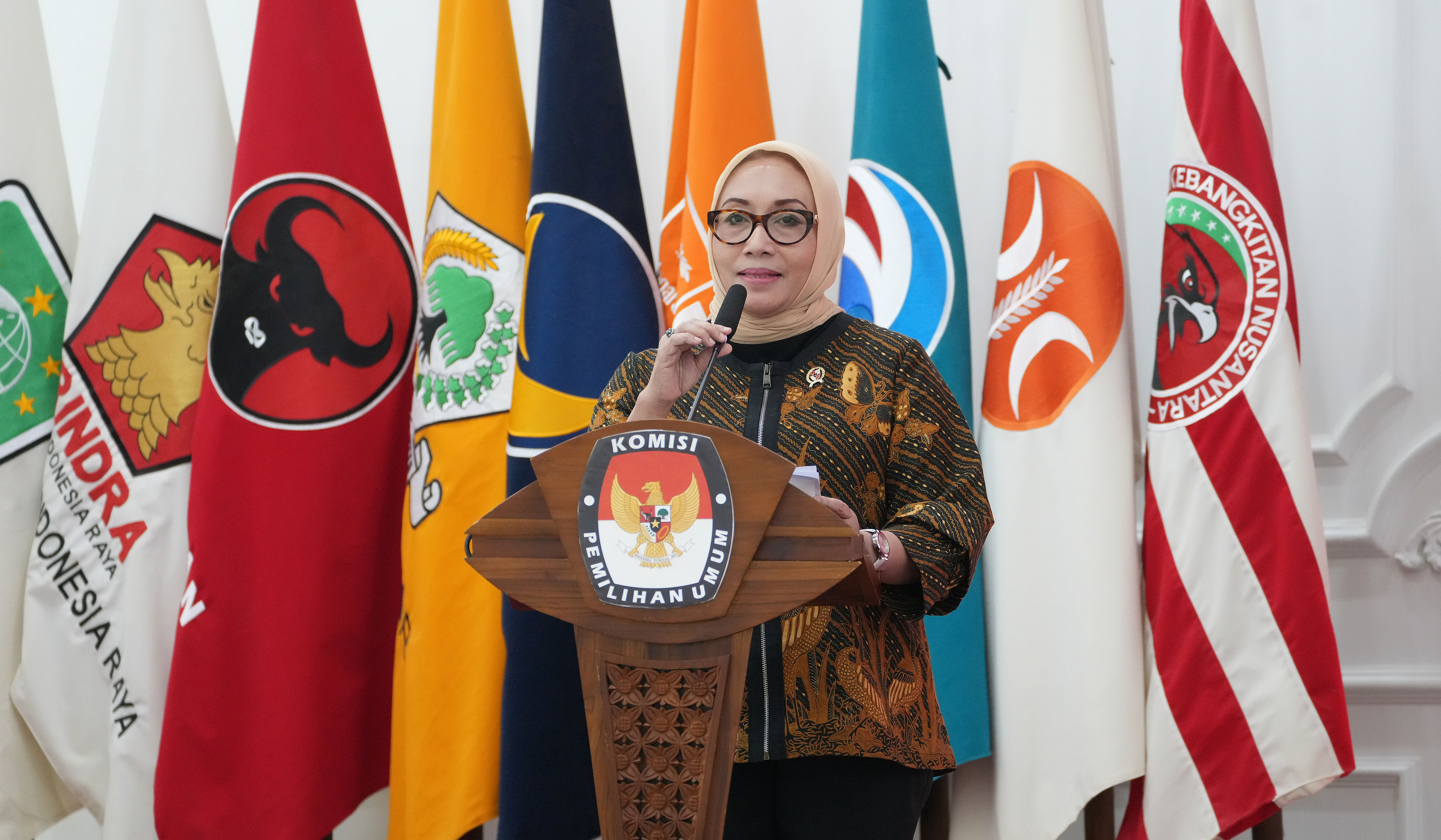 MoU KPU RI - Kemen PPPA. (Agus Priatna/SinPo.id)