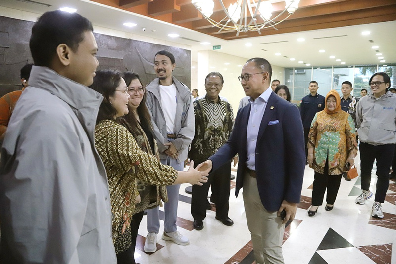 MPR bekerja sama dengan FHUI dan PLN menggelar Justisia  Half Marathon 2025 (Ashar/SinPo.id)